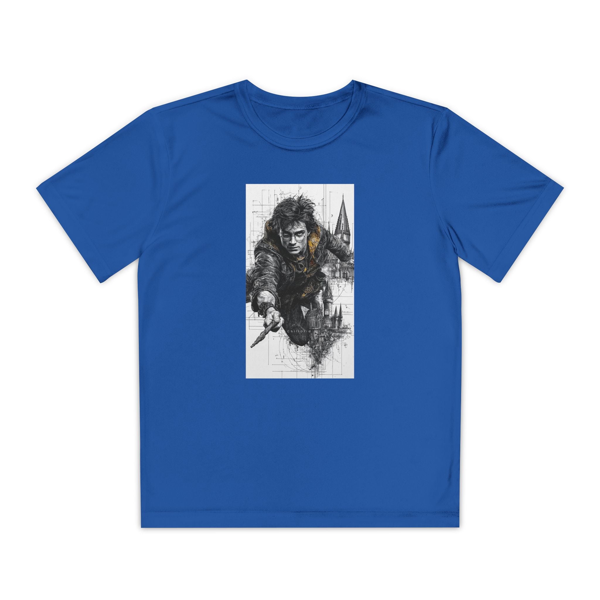 Youth Competitor Tee - Harry Potter, Wizard School Shirt, Magical Kids Top, Hogwarts Fan Gift, Sorcerer's Stone T-Shirt