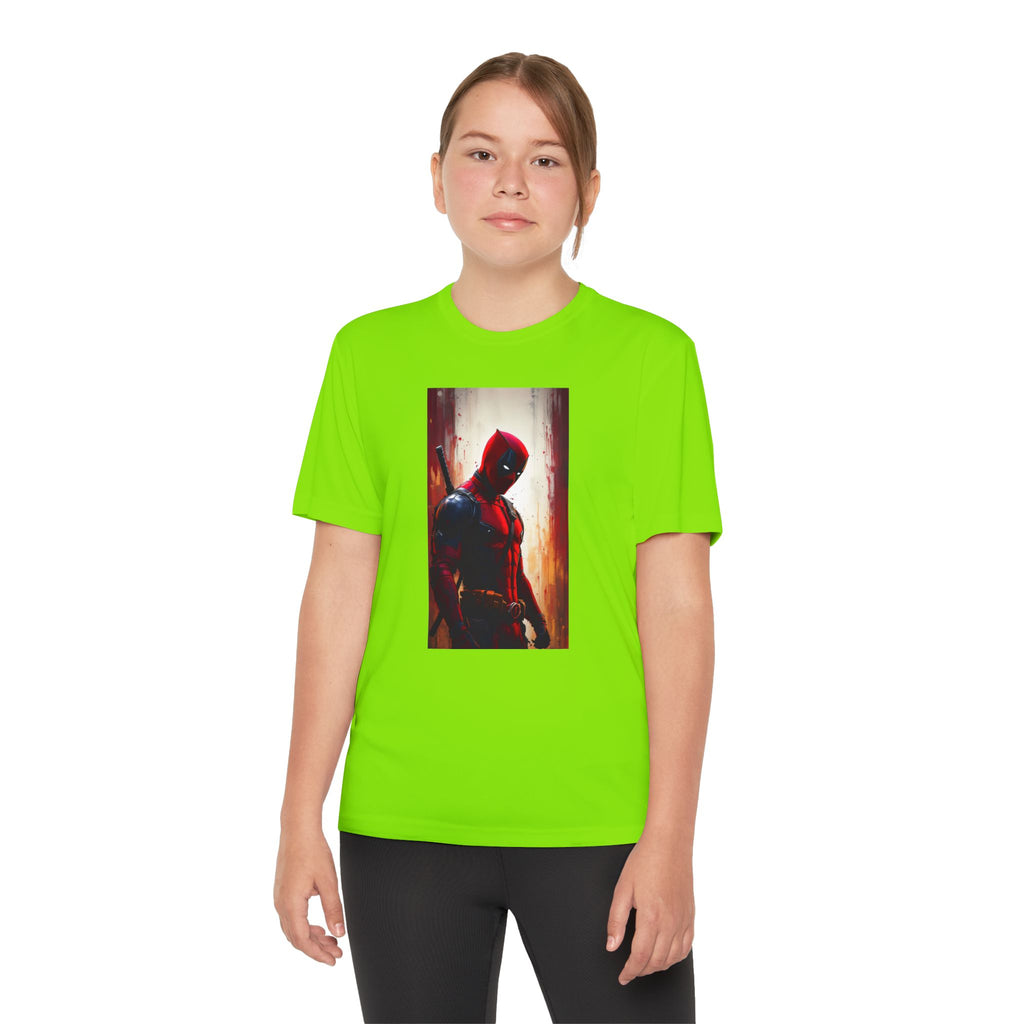 Deadpool Superhero Marvel Patriotic, Kids Graphic T-Shirt, Boys Hero Top, Girls Comic Book Clothing, Birthday