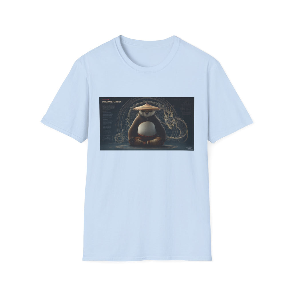 Kung Fu Panda Unisex Softstyle T-Shirt, DreamWorks Animation Youth Competitor Tee, Graphic Tee, Movie Fan Gift, Cult Classic Shirt, Comfy