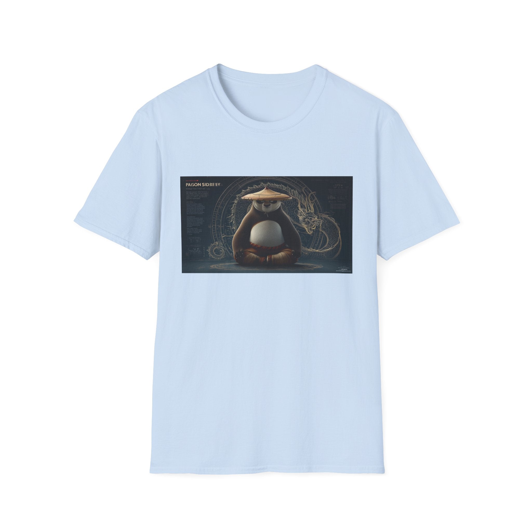 Kung Fu Panda Unisex Softstyle T-Shirt, DreamWorks Animation Youth Competitor Tee, Graphic Tee, Movie Fan Gift, Cult Classic Shirt, Comfy