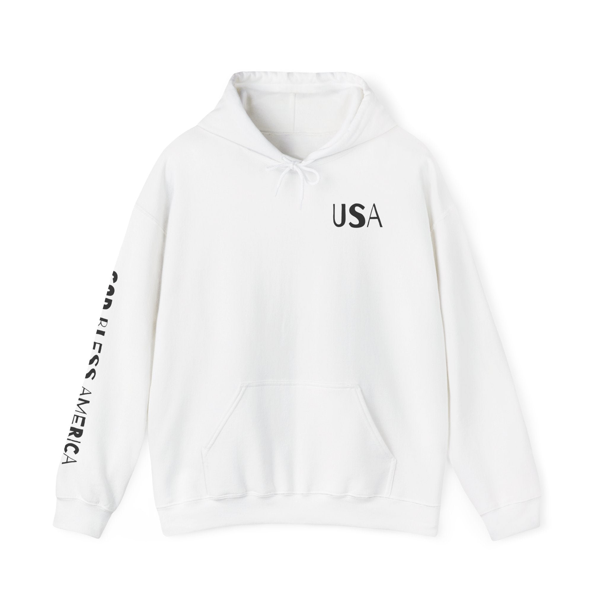 Patriotic Hoodie - Step On My Flag And Find Out What Patriotism Feels Like Unisex Blend