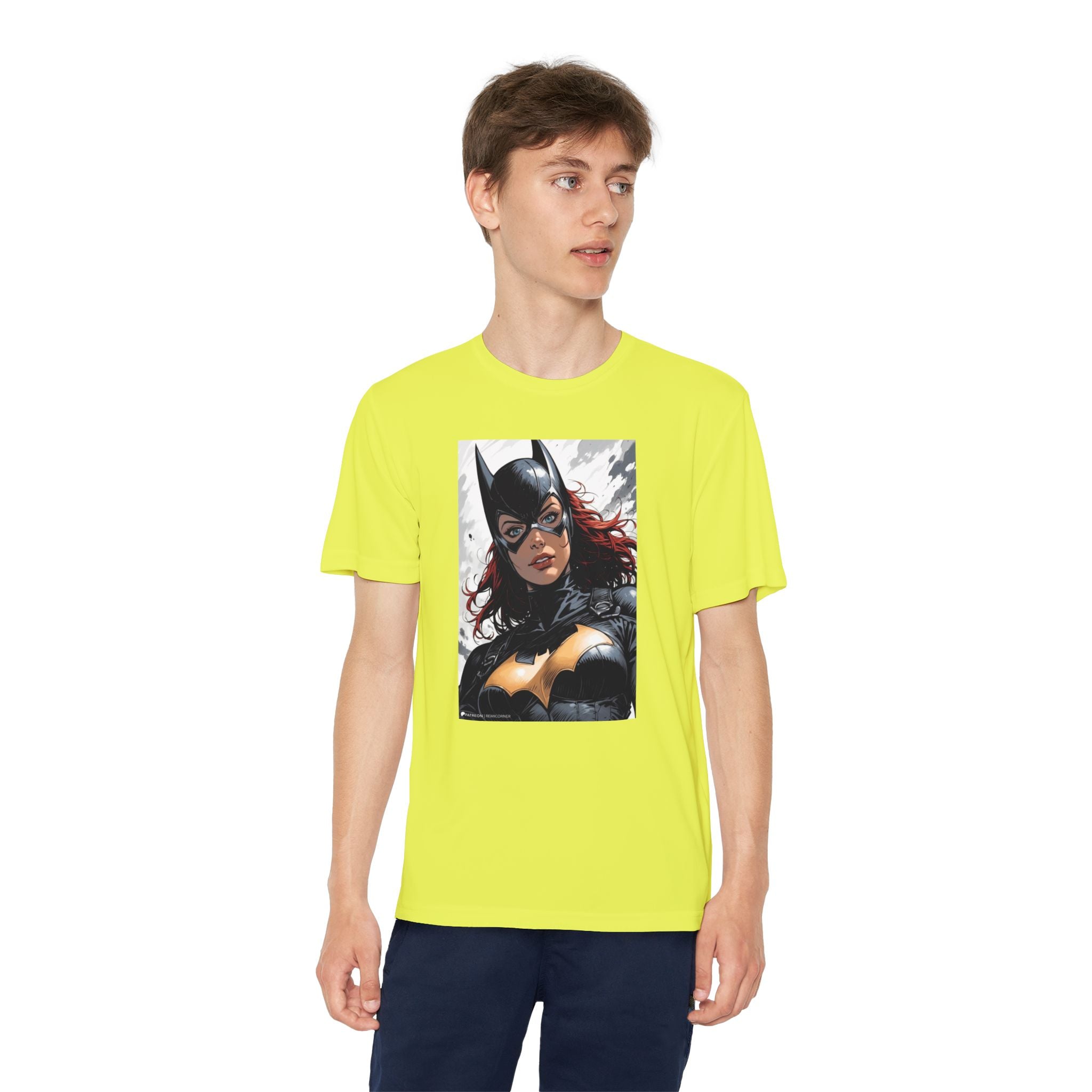 Superhero Youth T-Shirt Sports Graphic Tee, Cool Athletic Shirt for Kids