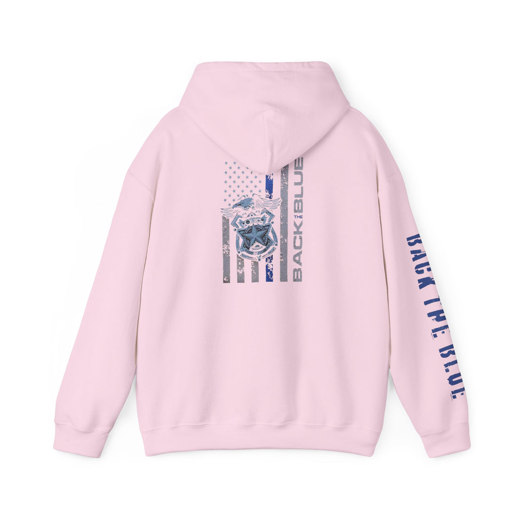 Patriotic Hoodie - Thin Blue Line Unisex Blend