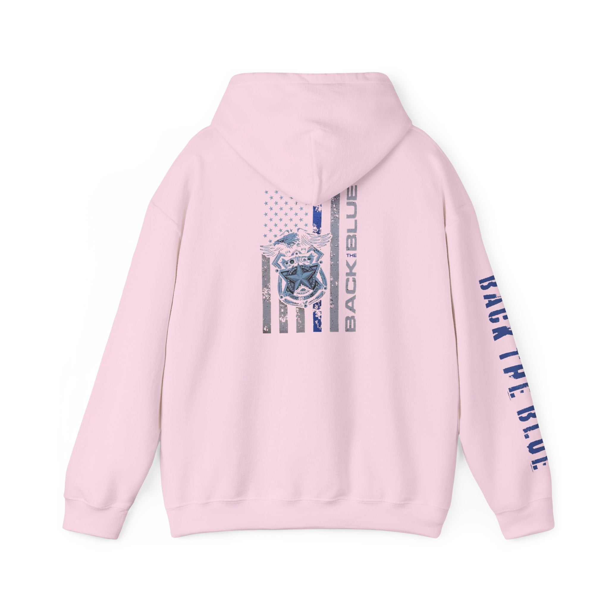 Patriotic Hoodie - Thin Blue Line Unisex Blend