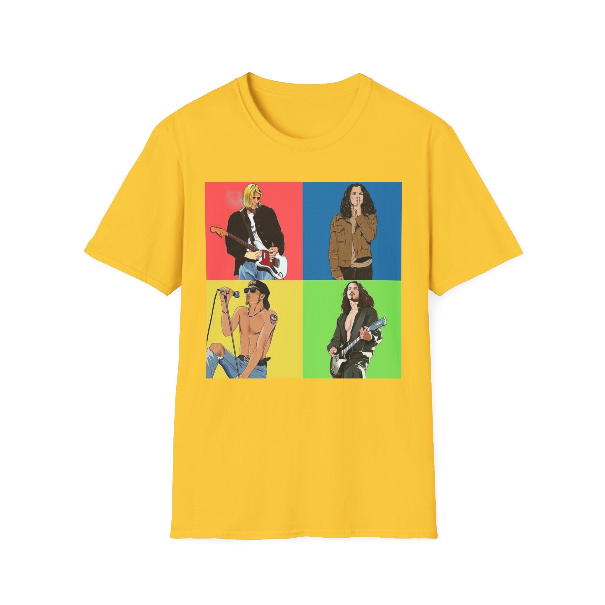 Grunge Music Music Logo T-Shirt