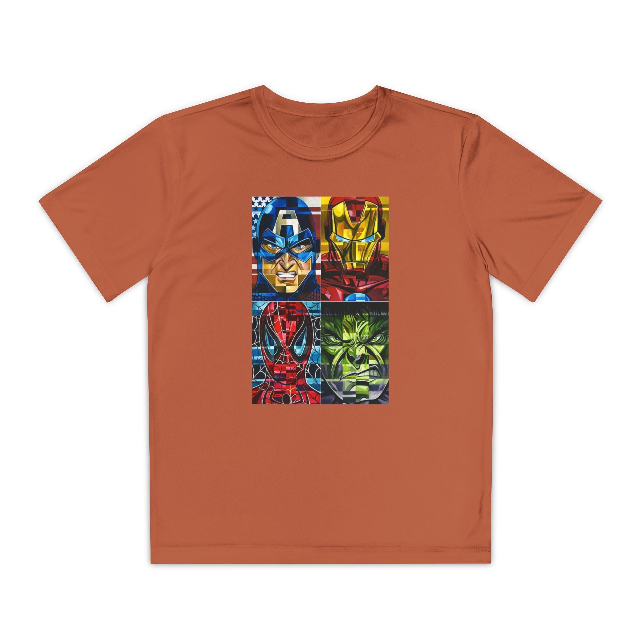 Advengers Youth T-Shirt Sports Graphic Tee, Cool Athletic Shirt for Kids, Perfect for Sports Events, Team Spirit