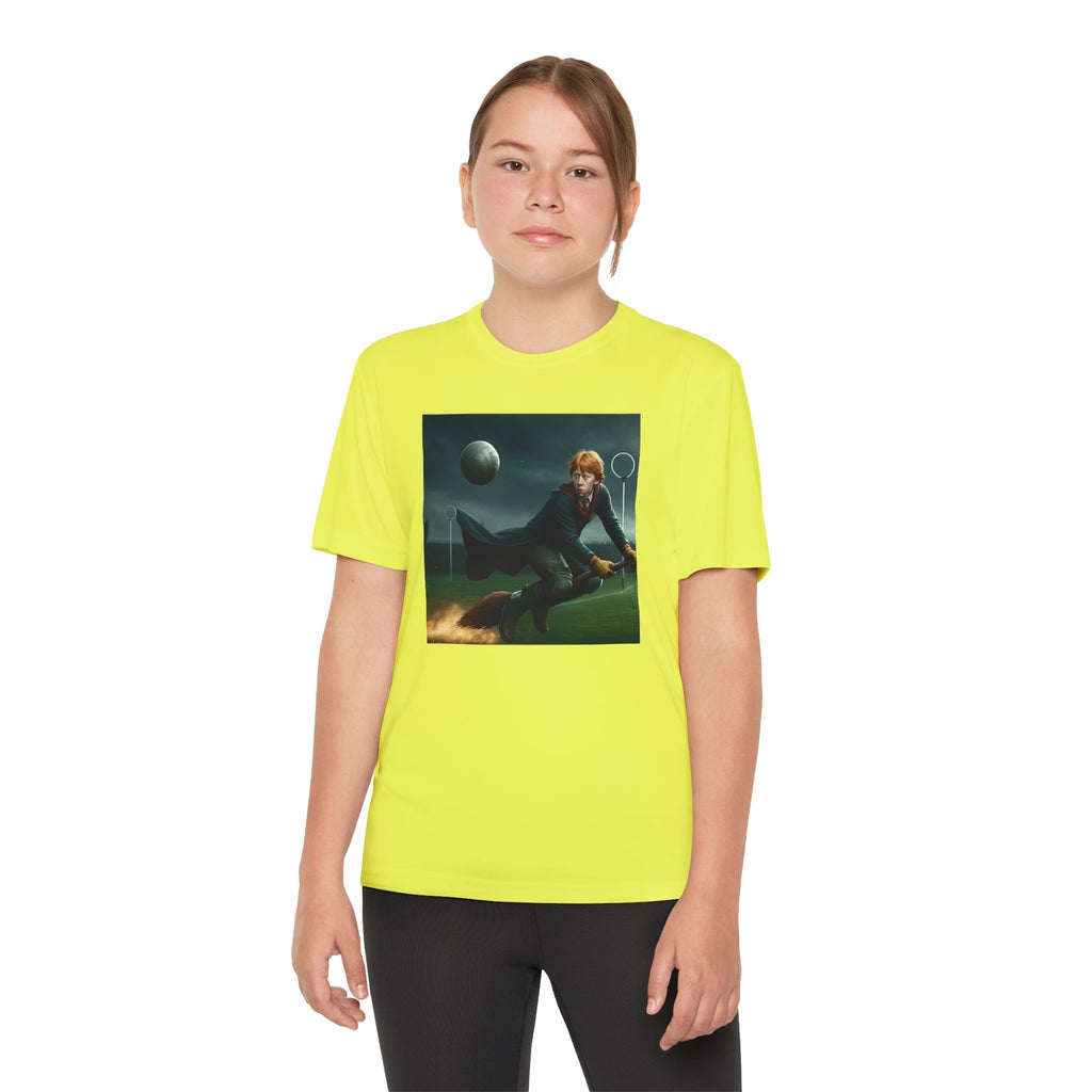 Youth Competitor Tee - Harry Potter, Wizard School Shirt, Magical Kids Top, Hogwarts Fan Gift, Sorcerer's Stone T-Shirt