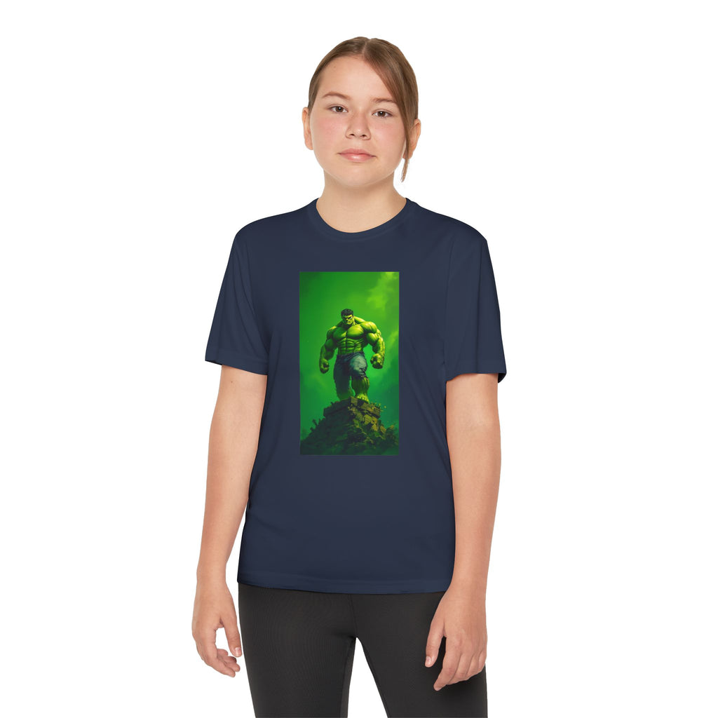 The Incredible Hulk Superhero Marvel Patriotic, Kids Graphic T-Shirt, Boys Hero Top, Girls Comic Book Clothing, Birthday