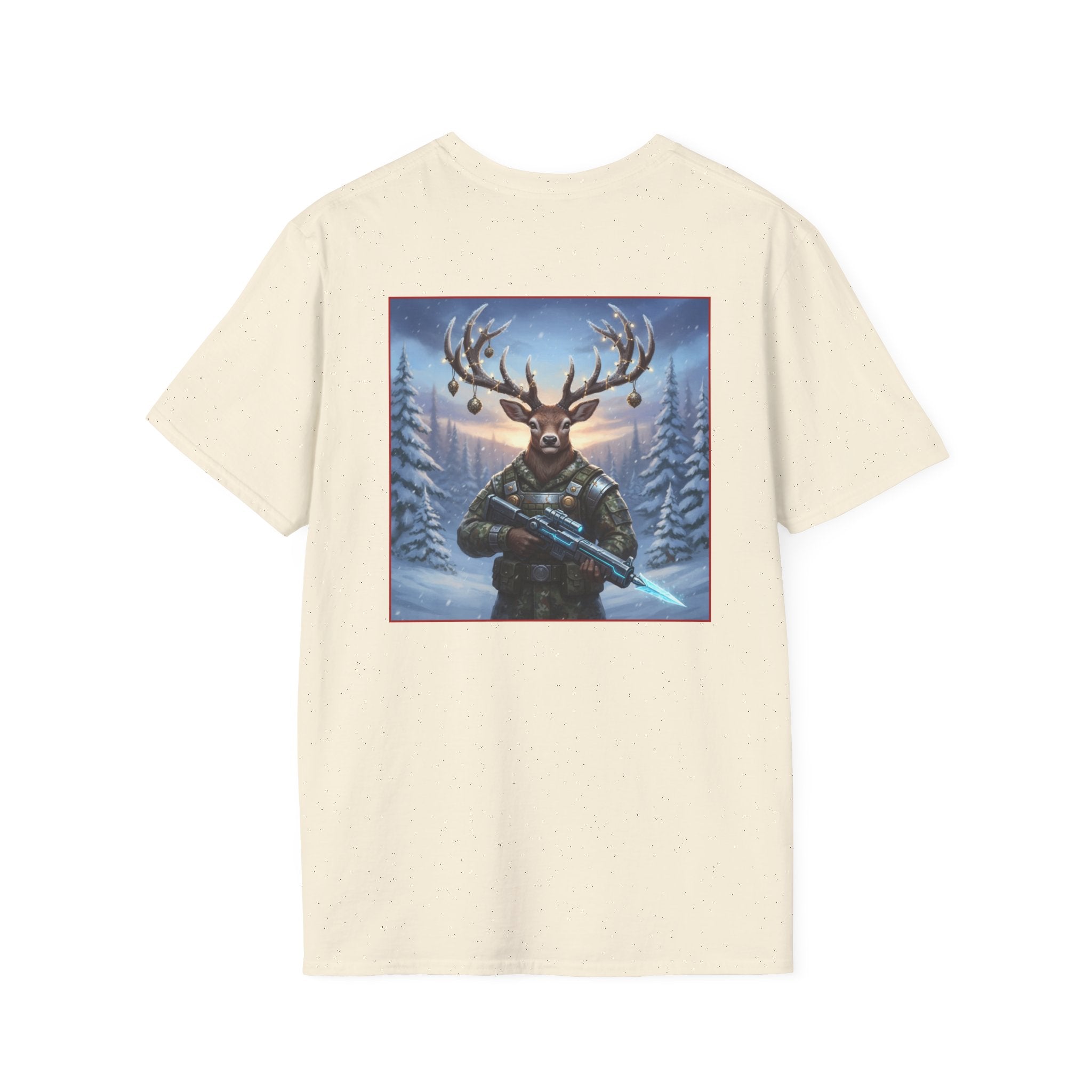 Yule Guard Patriotic Christmas Holiday ~ Unisex Softstyle T-Shirt