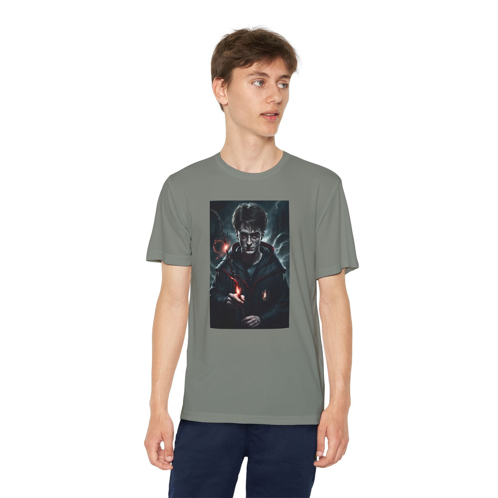 Youth Competitor Tee - Harry Potter, Wizard School Shirt, Magical Kids Top, Hogwarts Fan Gift, Sorcerer's Stone T-Shirt