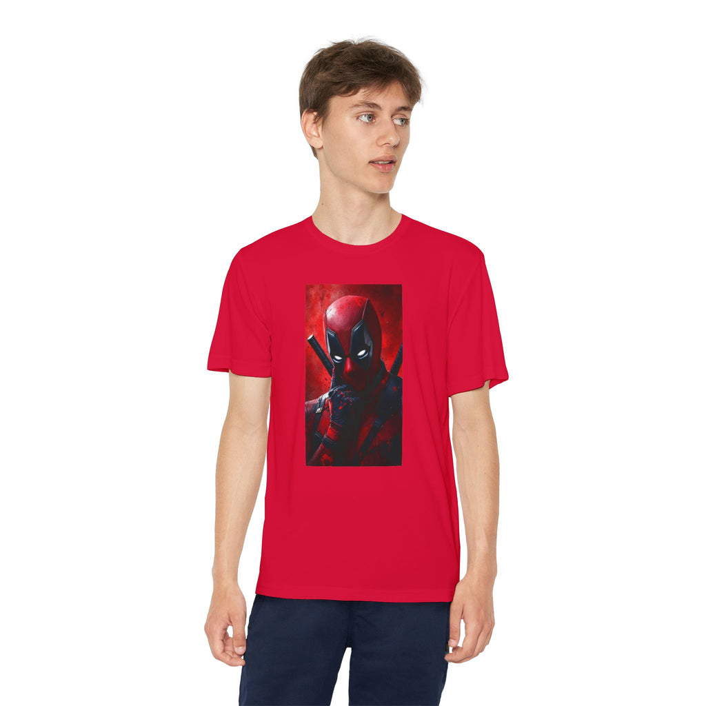 Deadpool Superhero Marvel Patriotic, Kids Graphic T-Shirt, Boys Hero Top, Girls Comic Book Clothing, Birthday