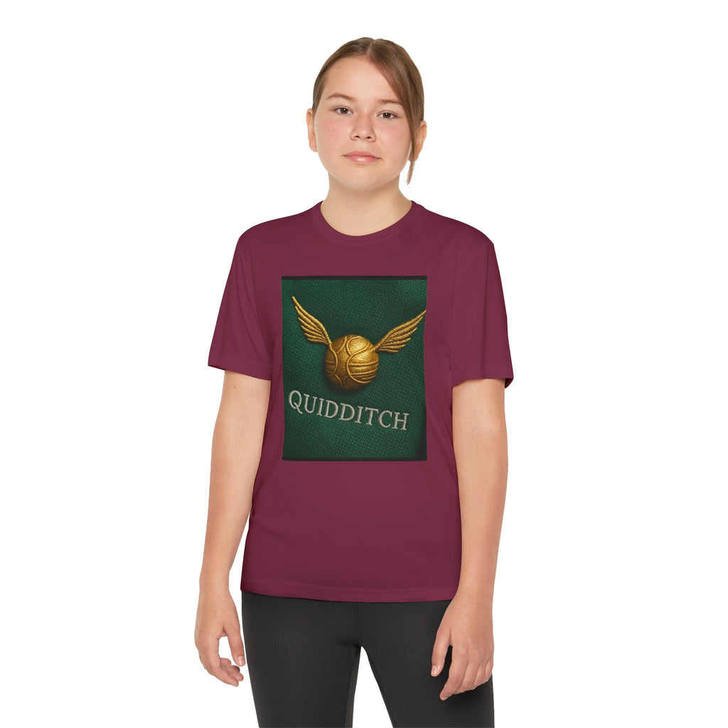 Youth Competitor Tee - Harry Potter, Wizard School Shirt, Magical Kids Top, Hogwarts Fan Gift, Sorcerer's Stone T-Shirt