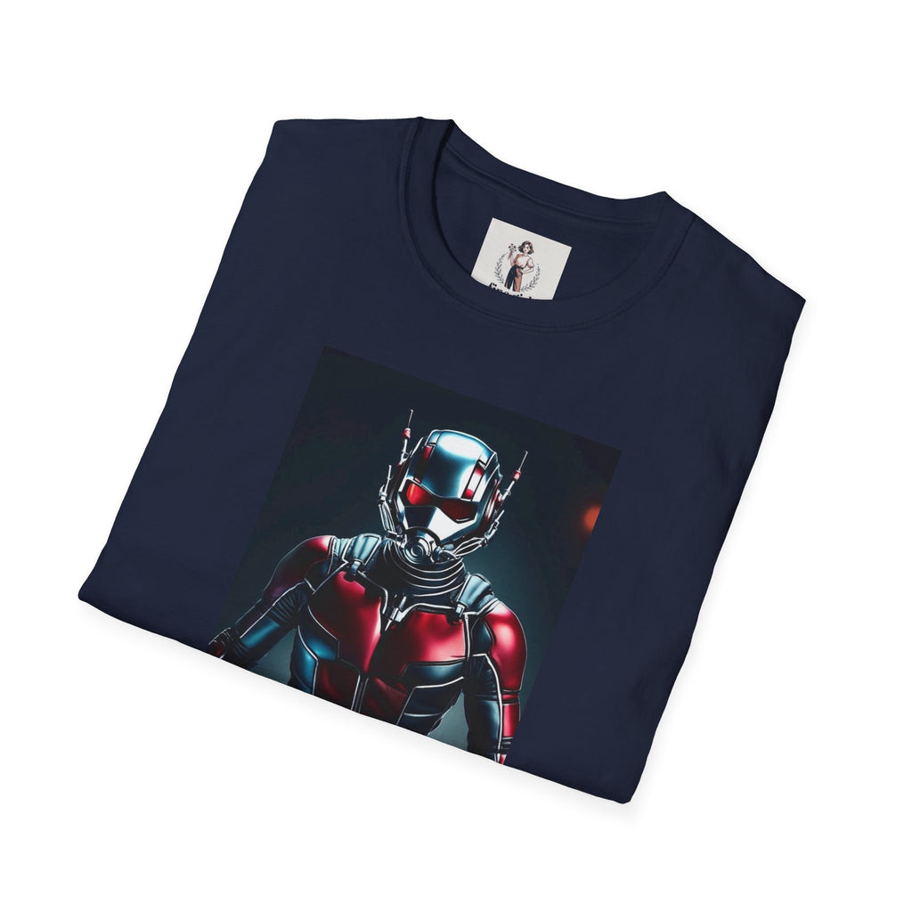 Antman Superhero Marvel Unisex Softstyle T-Shirt, Comic Book Tee, Geeky Clothing, Cosplay Costume Top