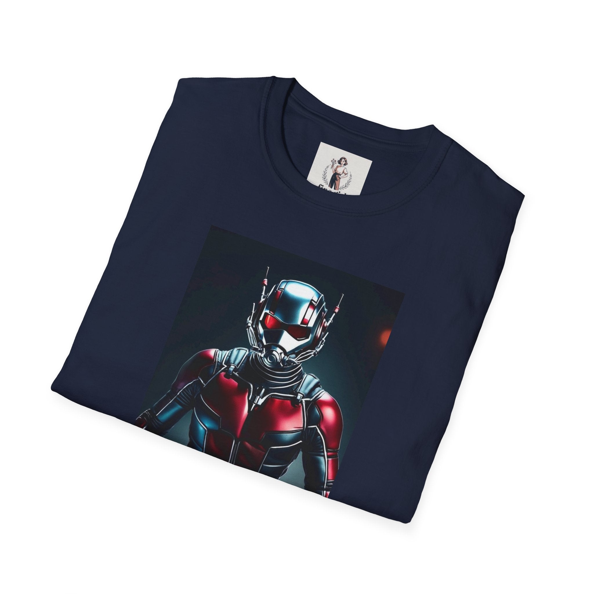 Antman Superhero Marvel Unisex Softstyle T-Shirt, Comic Book Tee, Geeky Clothing, Cosplay Costume Top