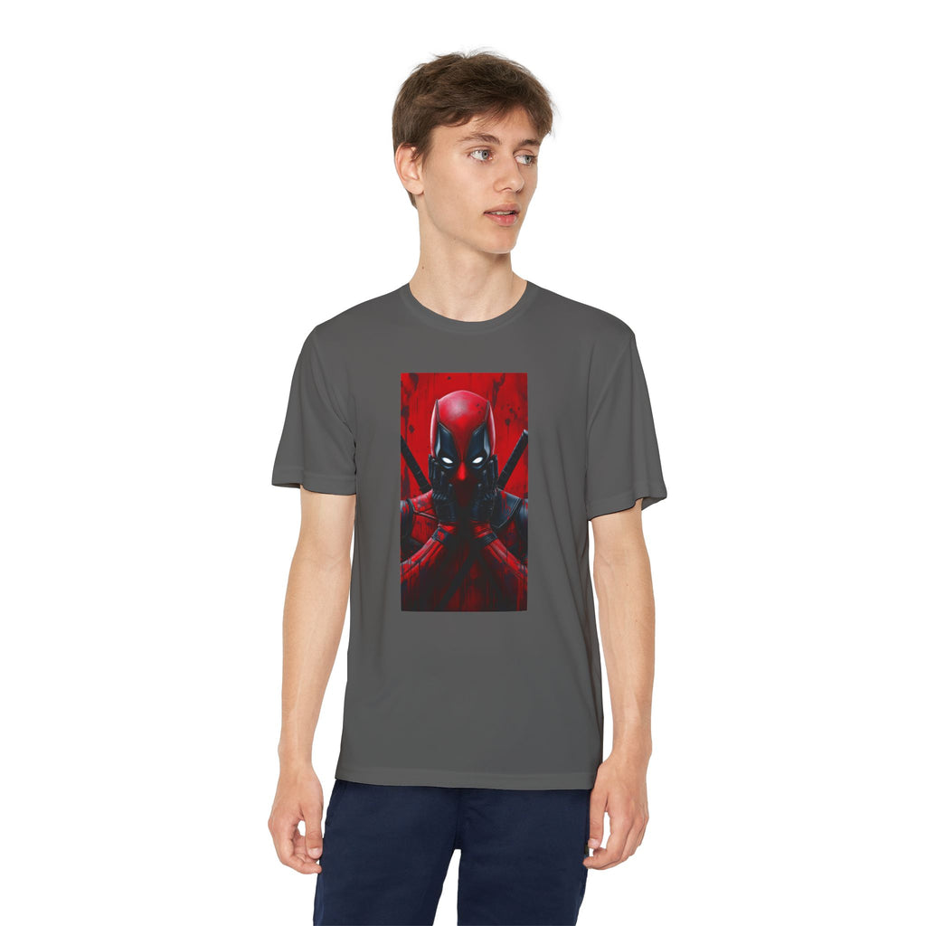 Deadpool Superhero Marvel Patriotic, Kids Graphic T-Shirt, Boys Hero Top, Girls Comic Book Clothing, Birthday