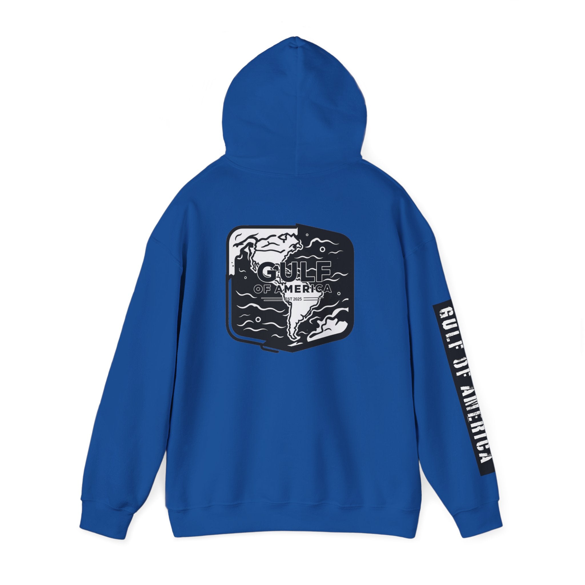 Gulf Of America Patriotic Hoodie, USA Patriotism Sweatshirt, American Flag Pullover, Independence Day Apparel, Fourth of July Gift