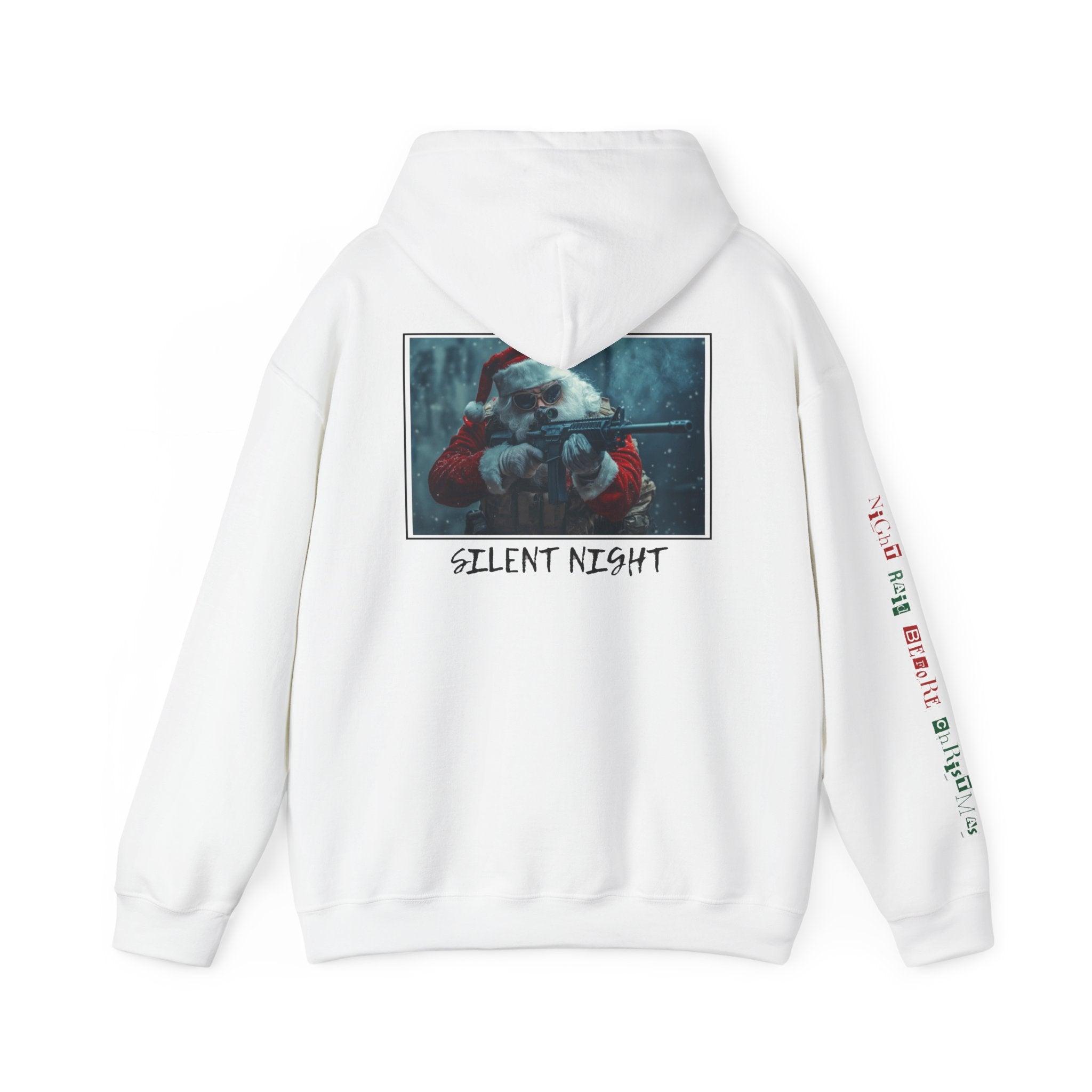 Night Raid Before Christmas Patriotic Hoodie Rebel Spirit Unisex Hoodie
