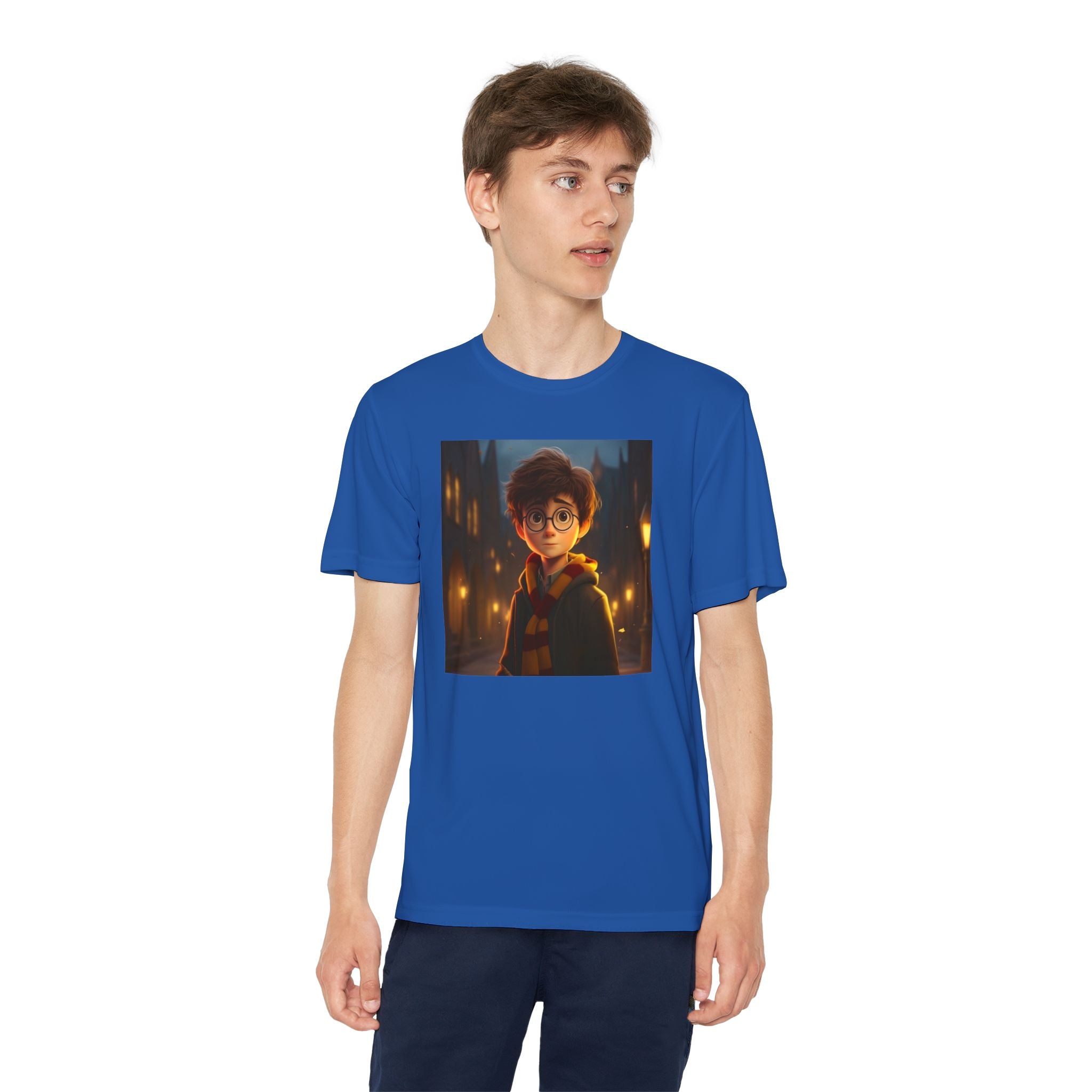 Youth Competitor Tee - Harry Potter, Wizard School Shirt, Magical Kids Top, Hogwarts Fan Gift, Sorcerer's Stone T-Shirt