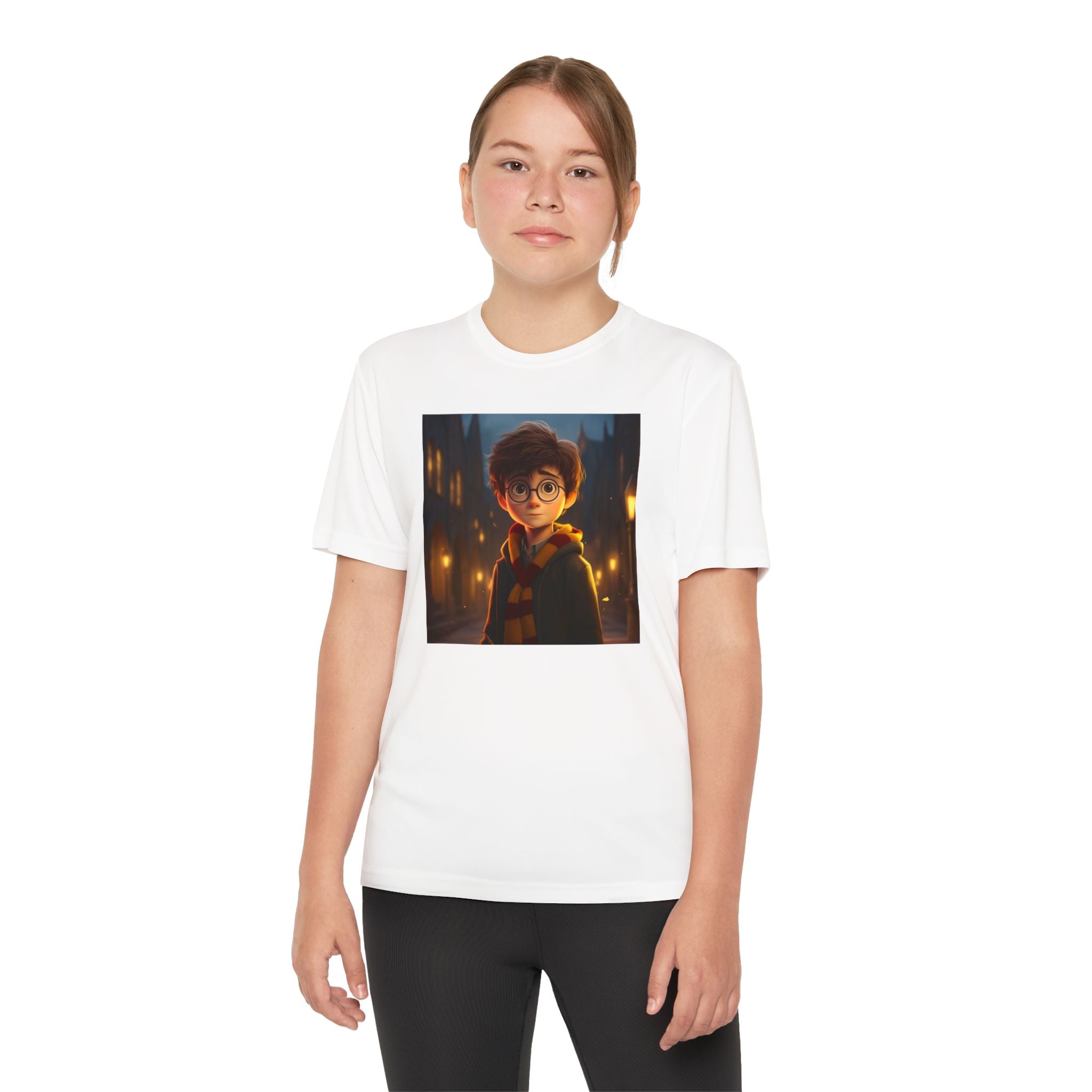 Youth Competitor Tee - Harry Potter, Wizard School Shirt, Magical Kids Top, Hogwarts Fan Gift, Sorcerer's Stone T-Shirt