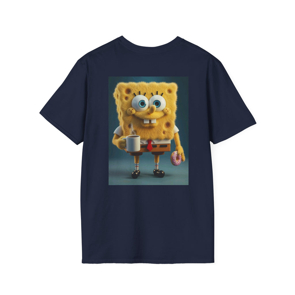 SpongeBob SquarePants Kids T-Shirt, Mr Krabs Squidward Patrick Star Youth Tee, Nickelodeon Children's TV Shirt, Unisex Softstyle