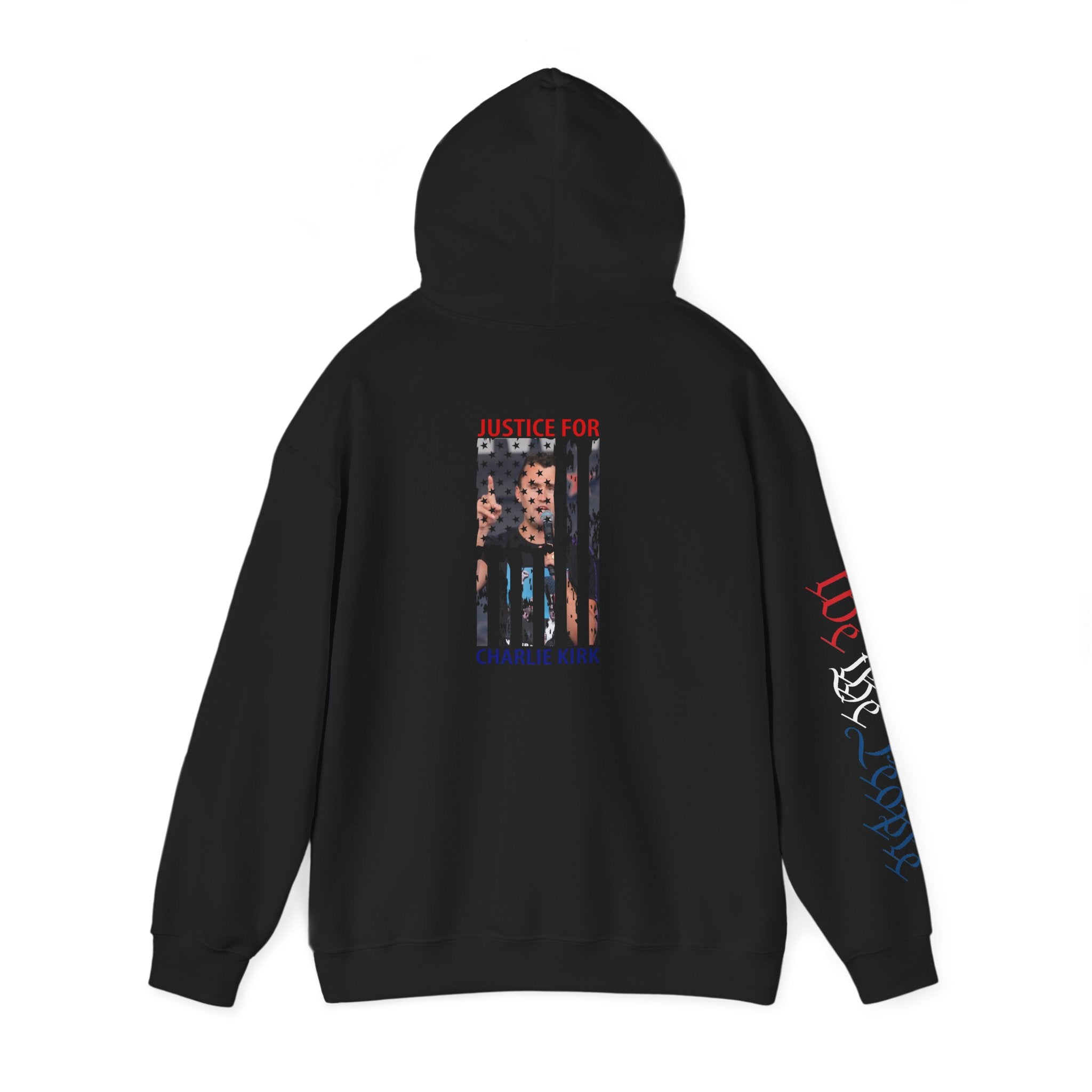 Charlie kirk Patriotic Hoodie Rebel Spirit Unisex Hoodie