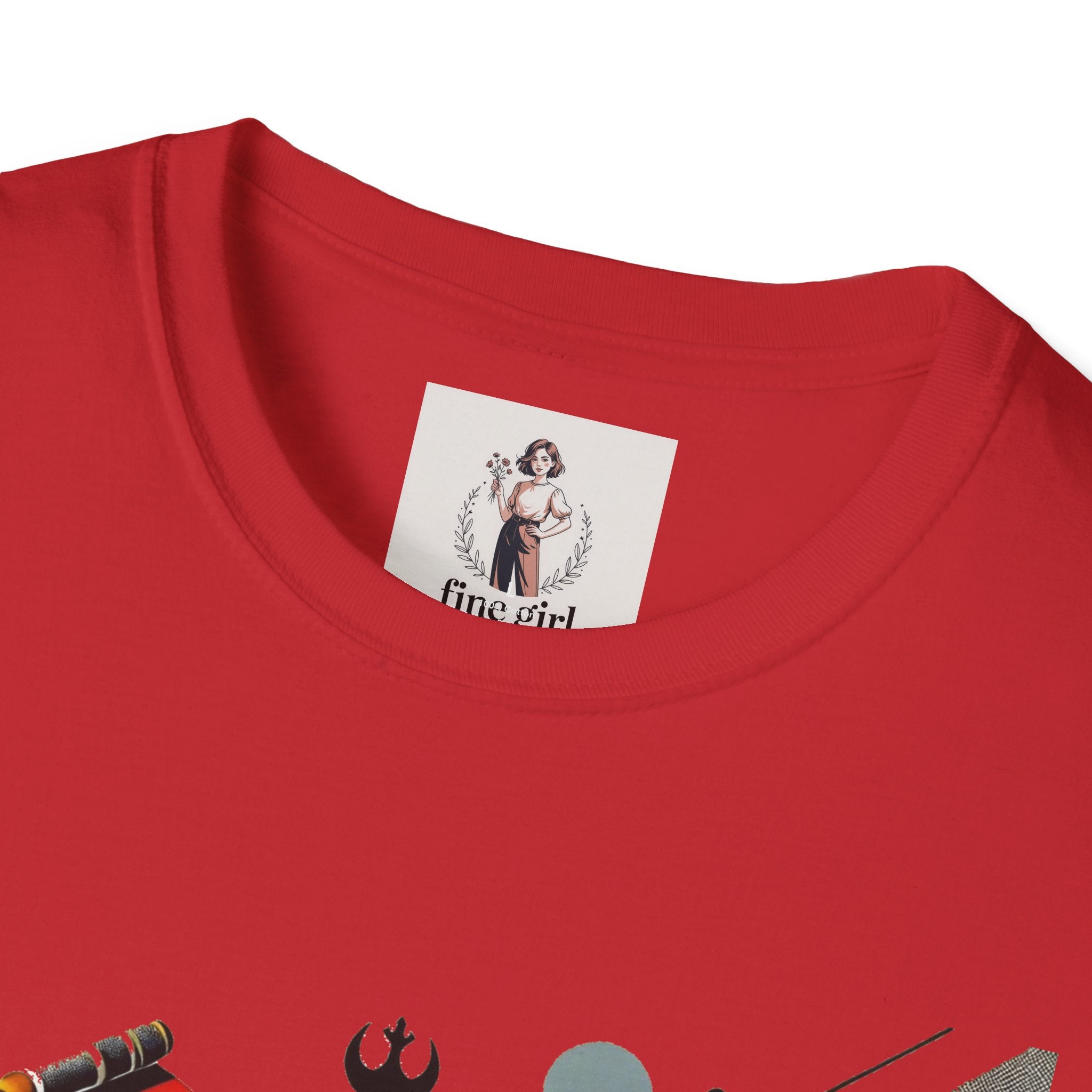 Star Wars Movie Themed T-Shirt Unisex Softstyle T-Shirt