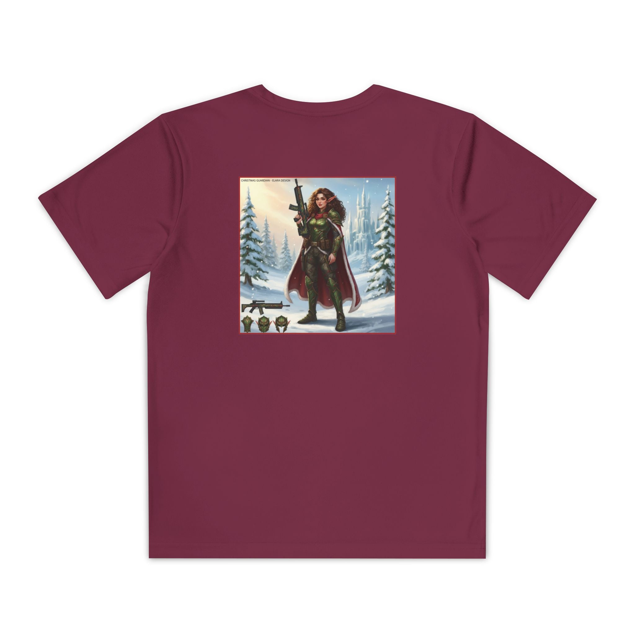 Yule Guard Patriotic Christmas Holiday ~ Youth T-Shirt, Unisex Softstyle T-Shirt