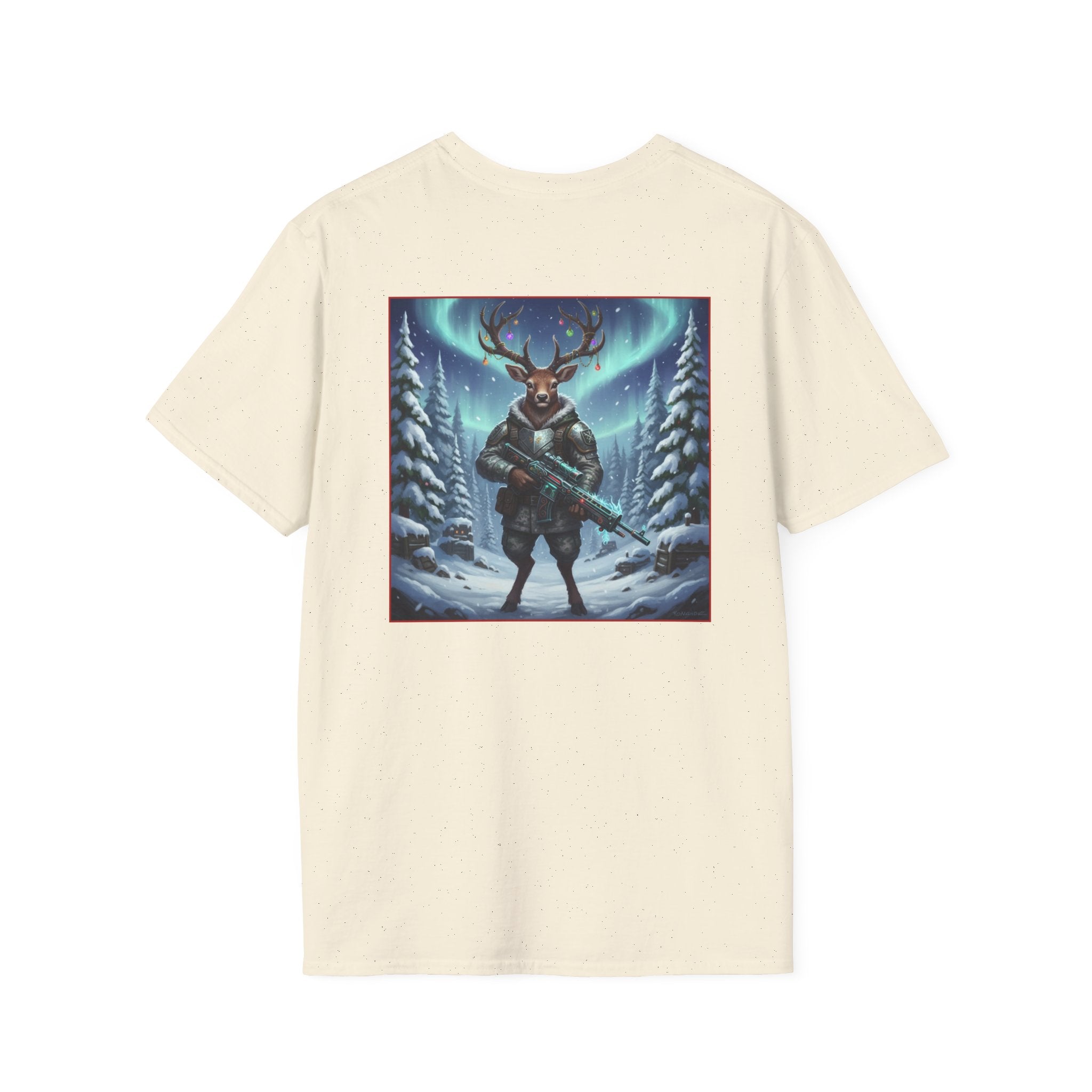 Yule Guard Patriotic Christmas Holiday ~ Unisex Softstyle T-Shirt