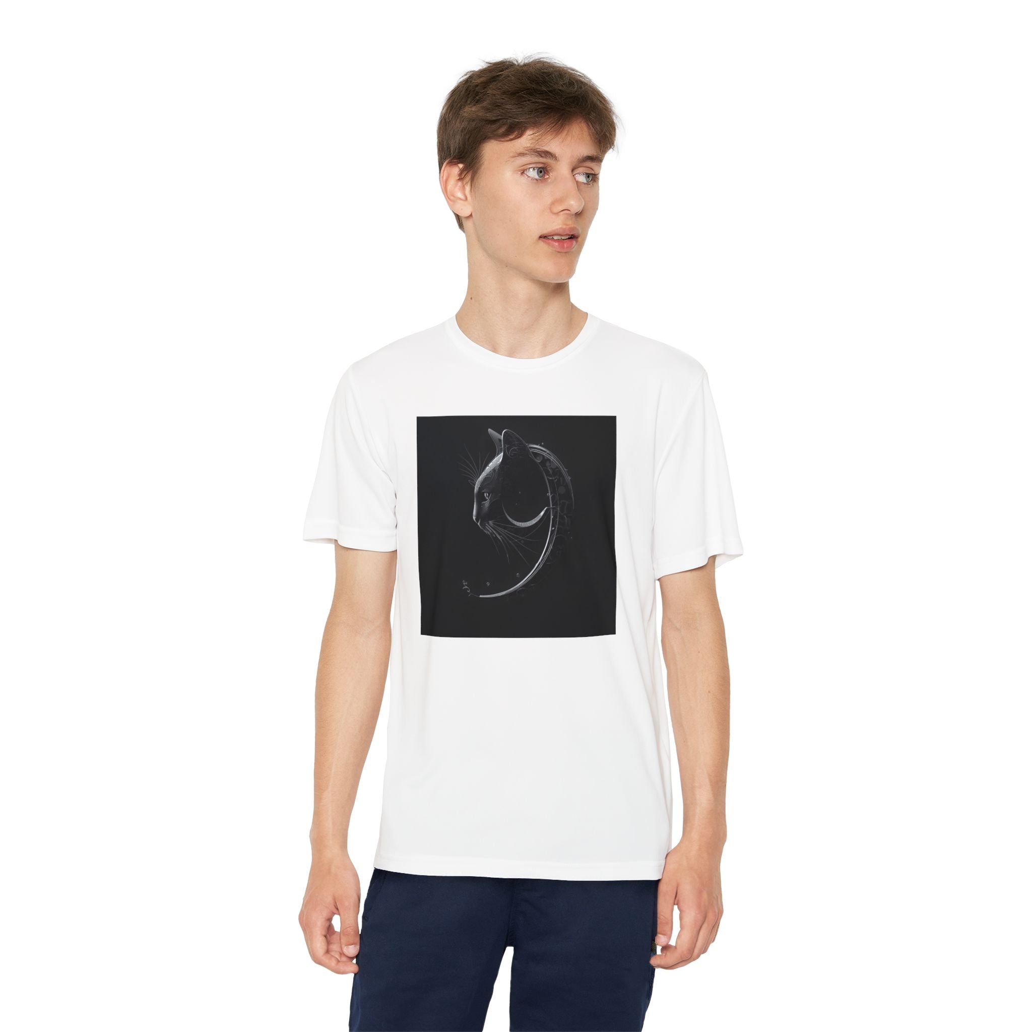 Youth Tee Shirt, Kids Animal Graphic Top, Cute Black and White Tee, Children's Zoo Theme Shirt, Bamboo Bear