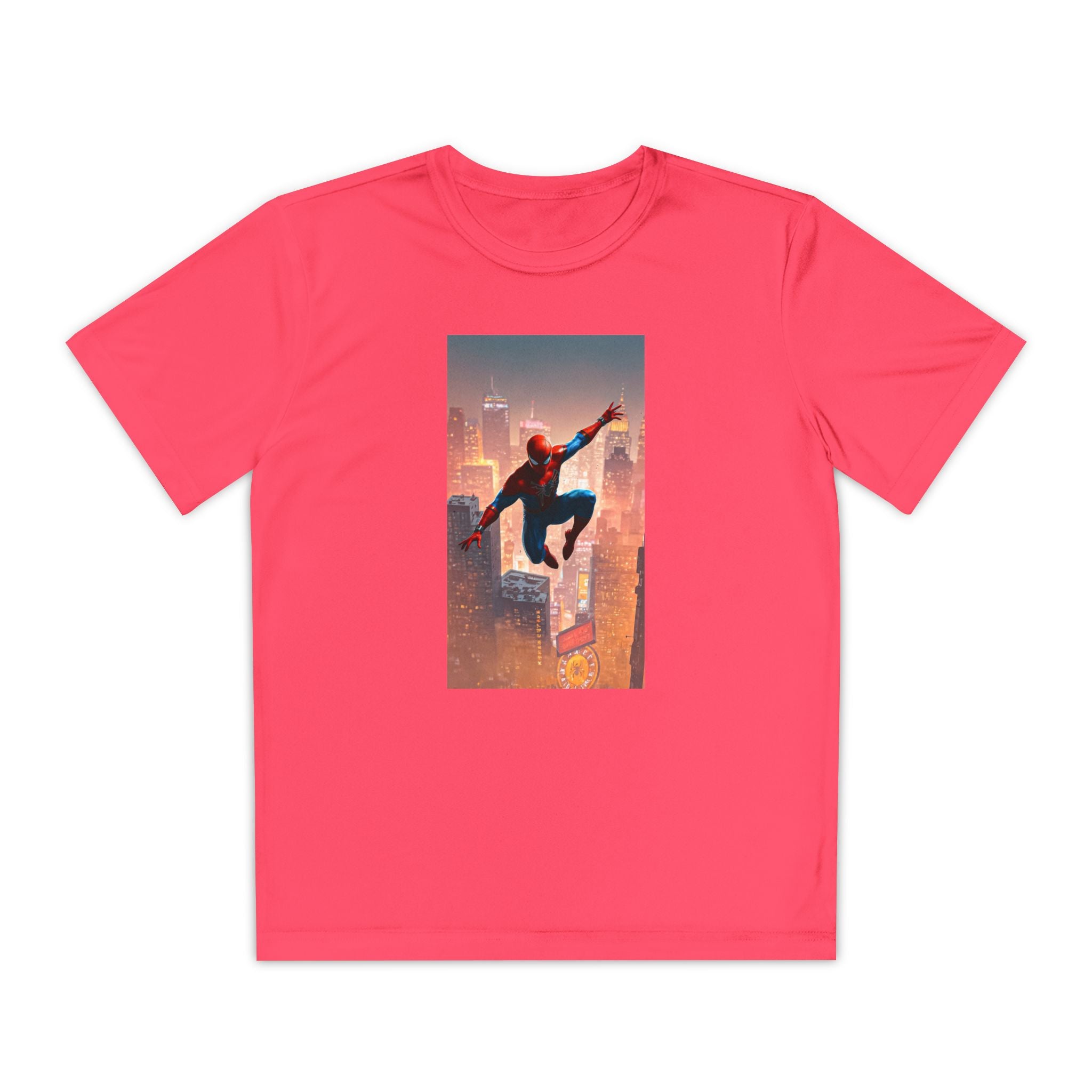 Spiderman Superhero Marvel Youth T-Shirt, Kids Shirt, Comic Book Fan Gift, Superhero Birthday Party, Children's Apparel