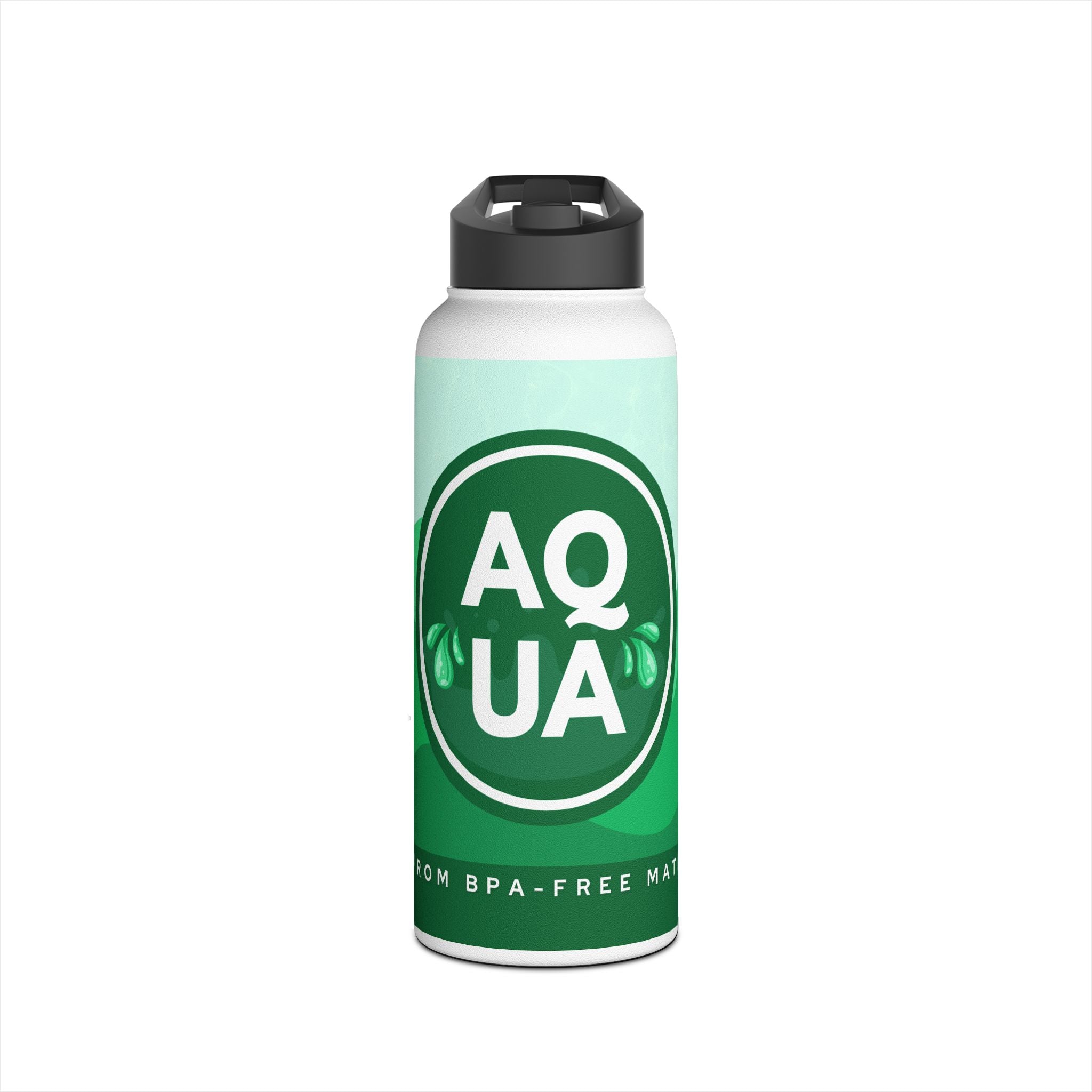 Aqua Stainless Steel Water Bottle, Eco-Friendly Hydration for Travel, Sports, Yoga, Gifts, Outdoor Adventures