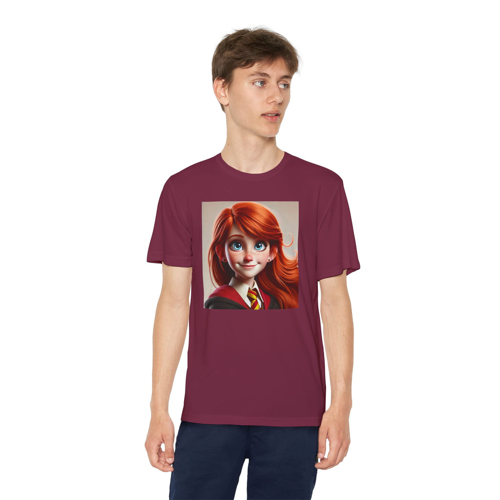 Youth Competitor Tee - Harry Potter, Wizard School Shirt, Magical Kids Top, Hogwarts Fan Gift, Sorcerer's Stone T-Shirt