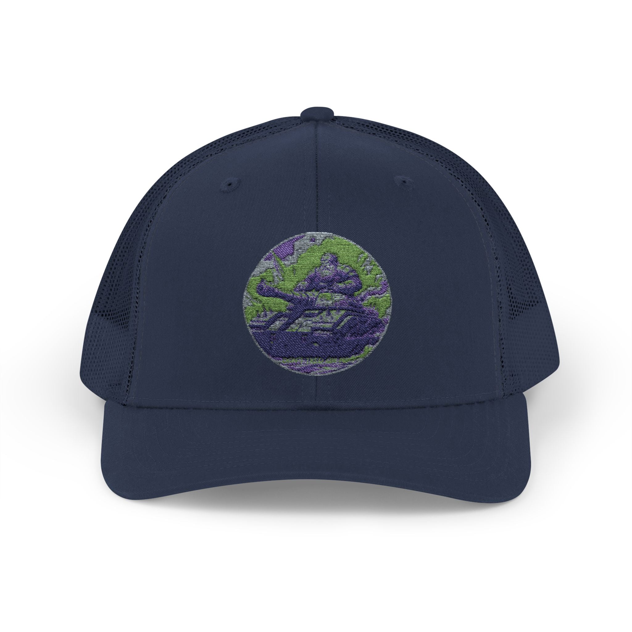 Santa Claus On A Tank Christmas Patriotic, Trucker Cap, Patriotic hat, Truckers Hat, Patriotic Accessories