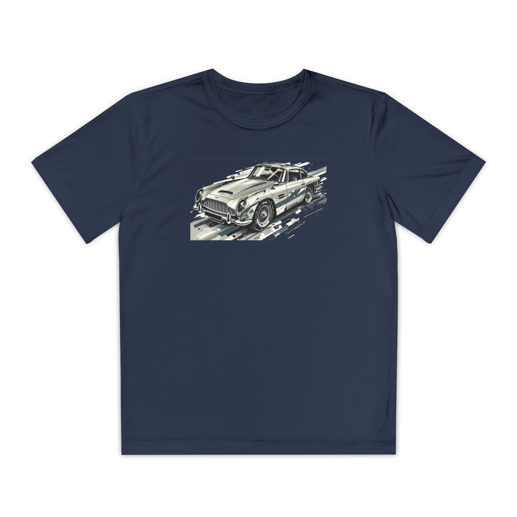 Aston Martin Youth T-Shirt Sports Graphic Tee, Cool Athletic Shirt for Kids, Perfect for Sports Events, Team Spirit