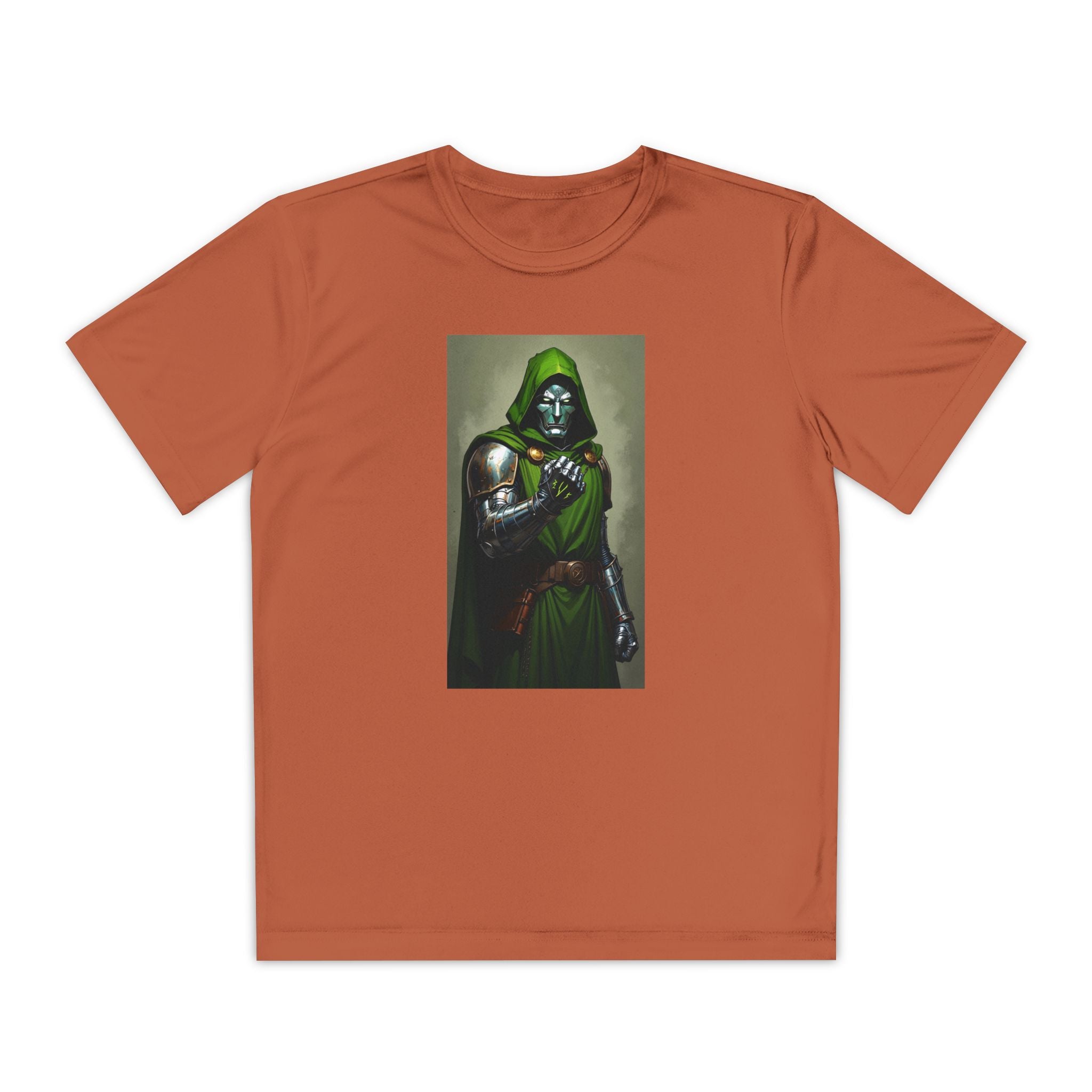 Dr Doom Superhero Marvel Patriotic, Kids Graphic T-Shirt, Boys Hero Top, Girls Comic Book Clothing, Birthday