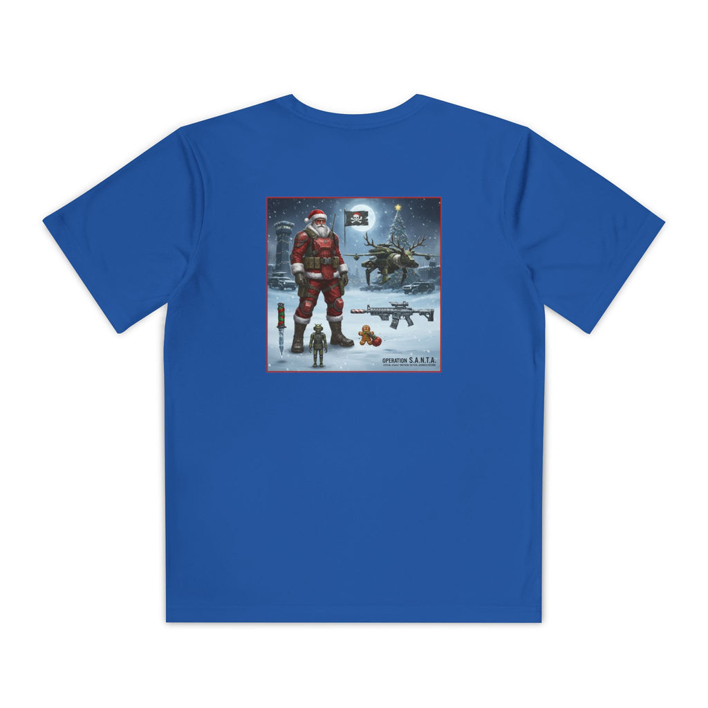 Yule Guard Patriotic Christmas Holiday ~ Youth T-Shirt, Unisex Softstyle T-Shirt