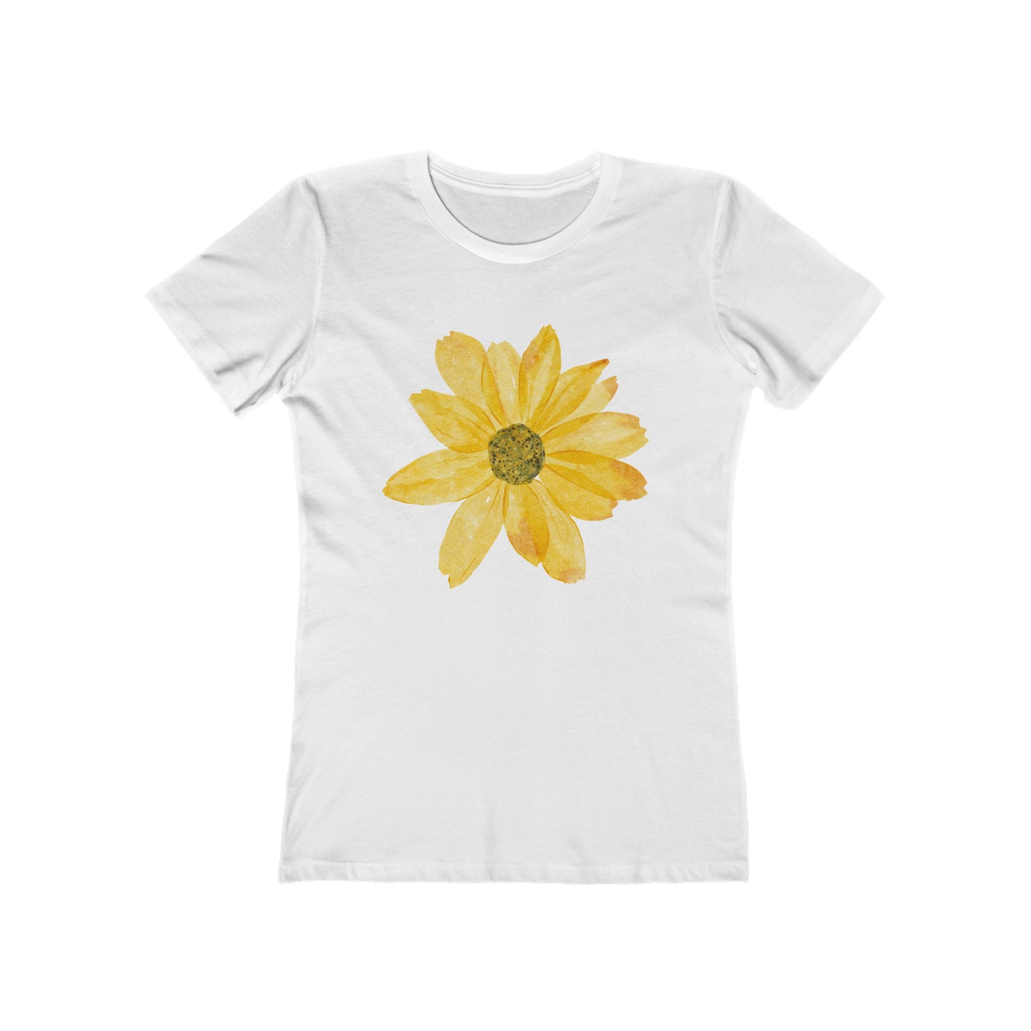 Copy of Flower Women's Tshirt, Floral Graphic Tee, Casual Top for Her, Spring Blossom Shirt, Botanical Print Blouse