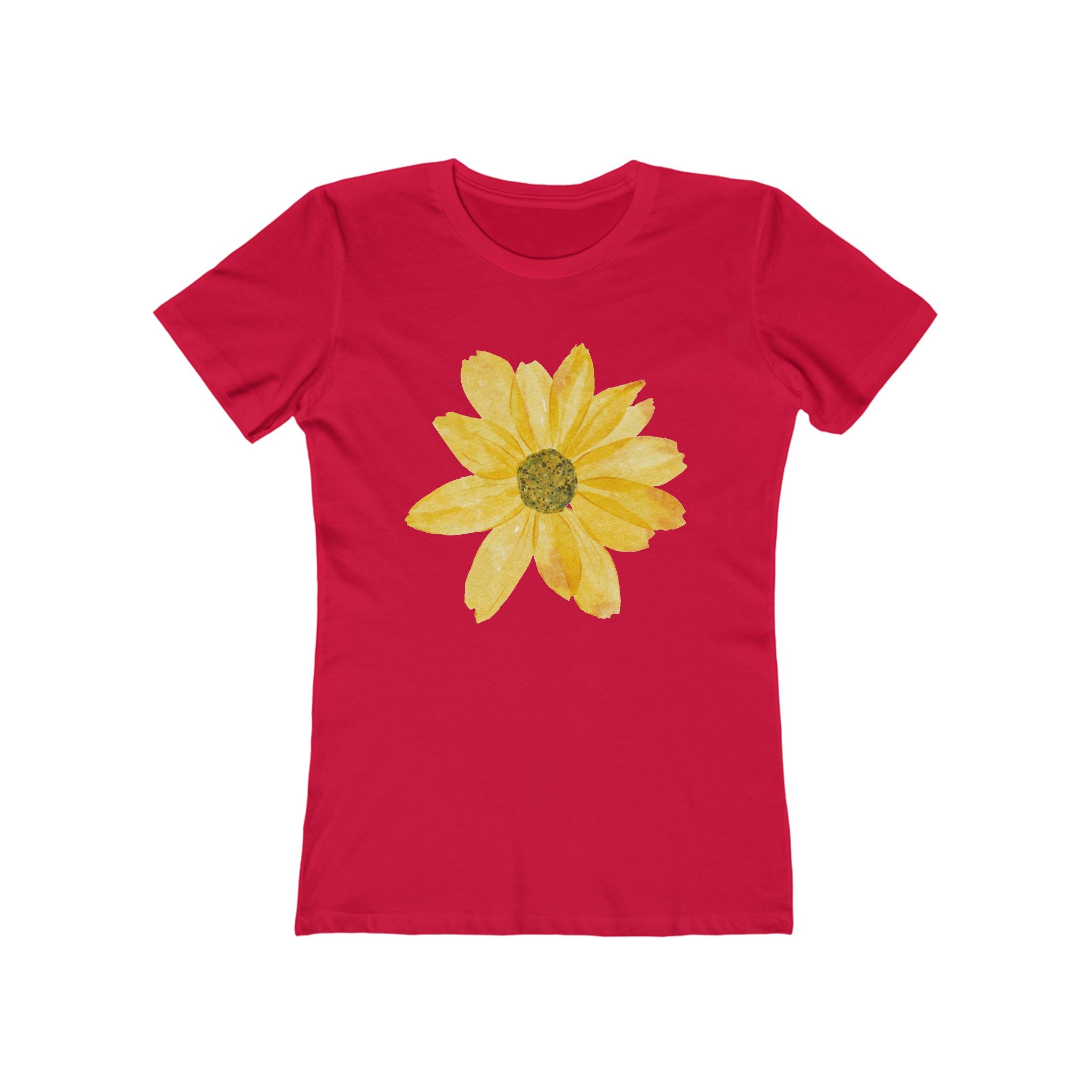 Copy of Flower Women's Tshirt, Floral Graphic Tee, Casual Top for Her, Spring Blossom Shirt, Botanical Print Blouse