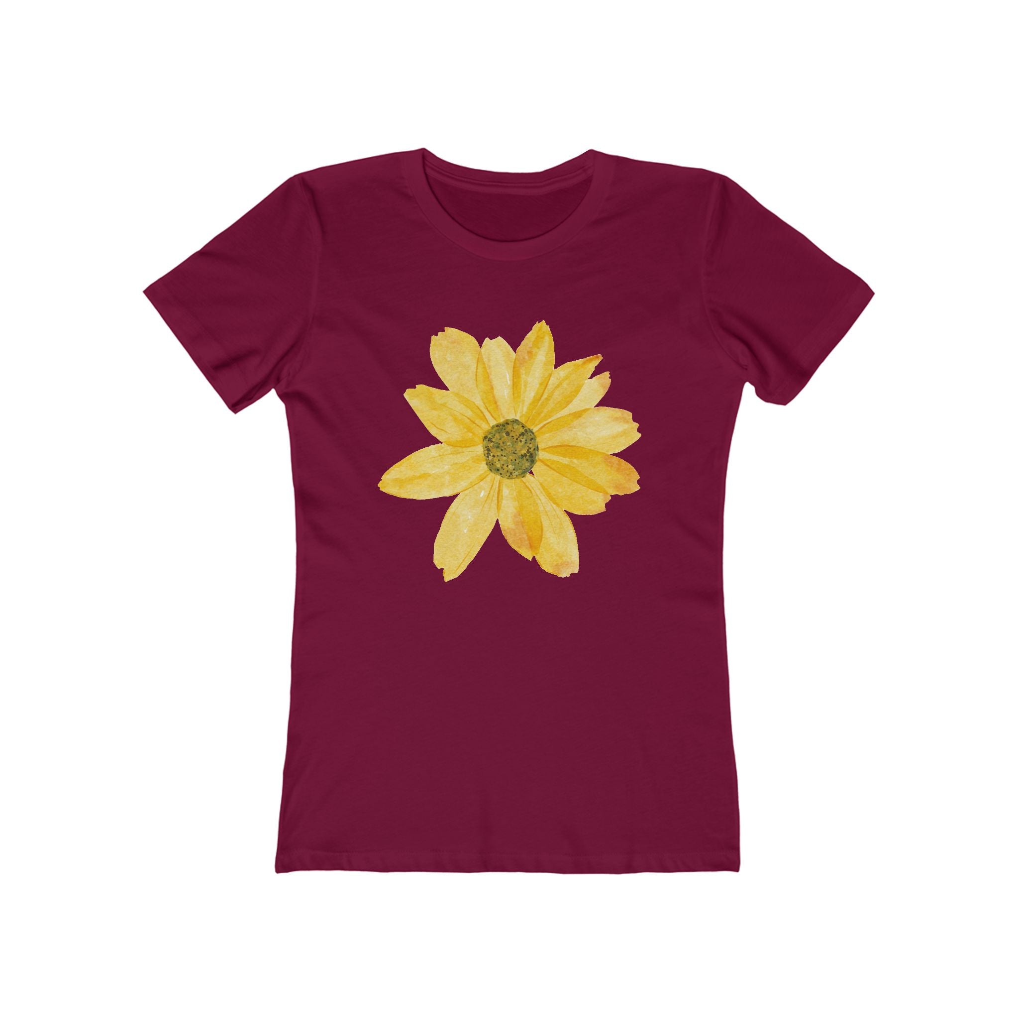 Copy of Flower Women's Tshirt, Floral Graphic Tee, Casual Top for Her, Spring Blossom Shirt, Botanical Print Blouse