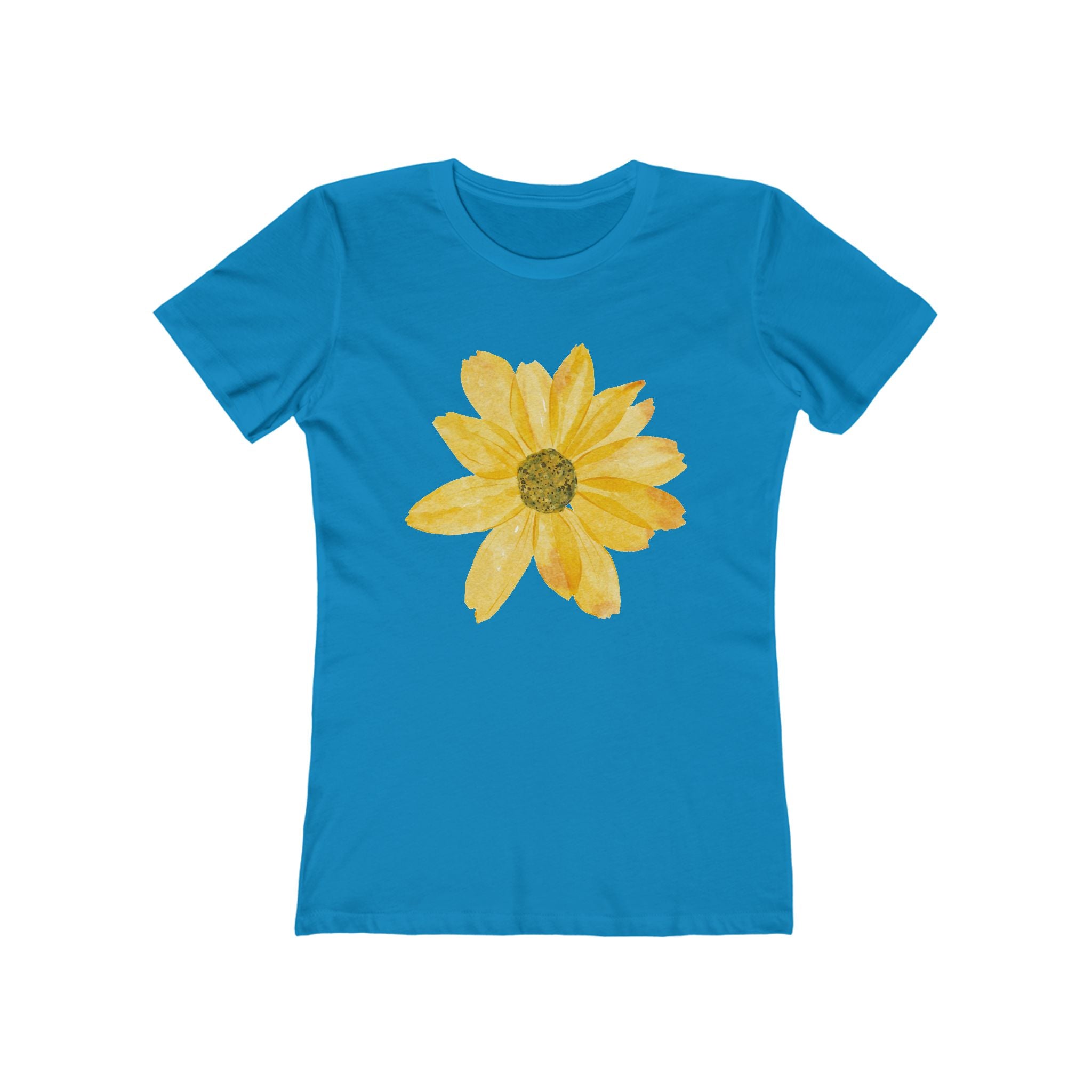 Copy of Flower Women's Tshirt, Floral Graphic Tee, Casual Top for Her, Spring Blossom Shirt, Botanical Print Blouse