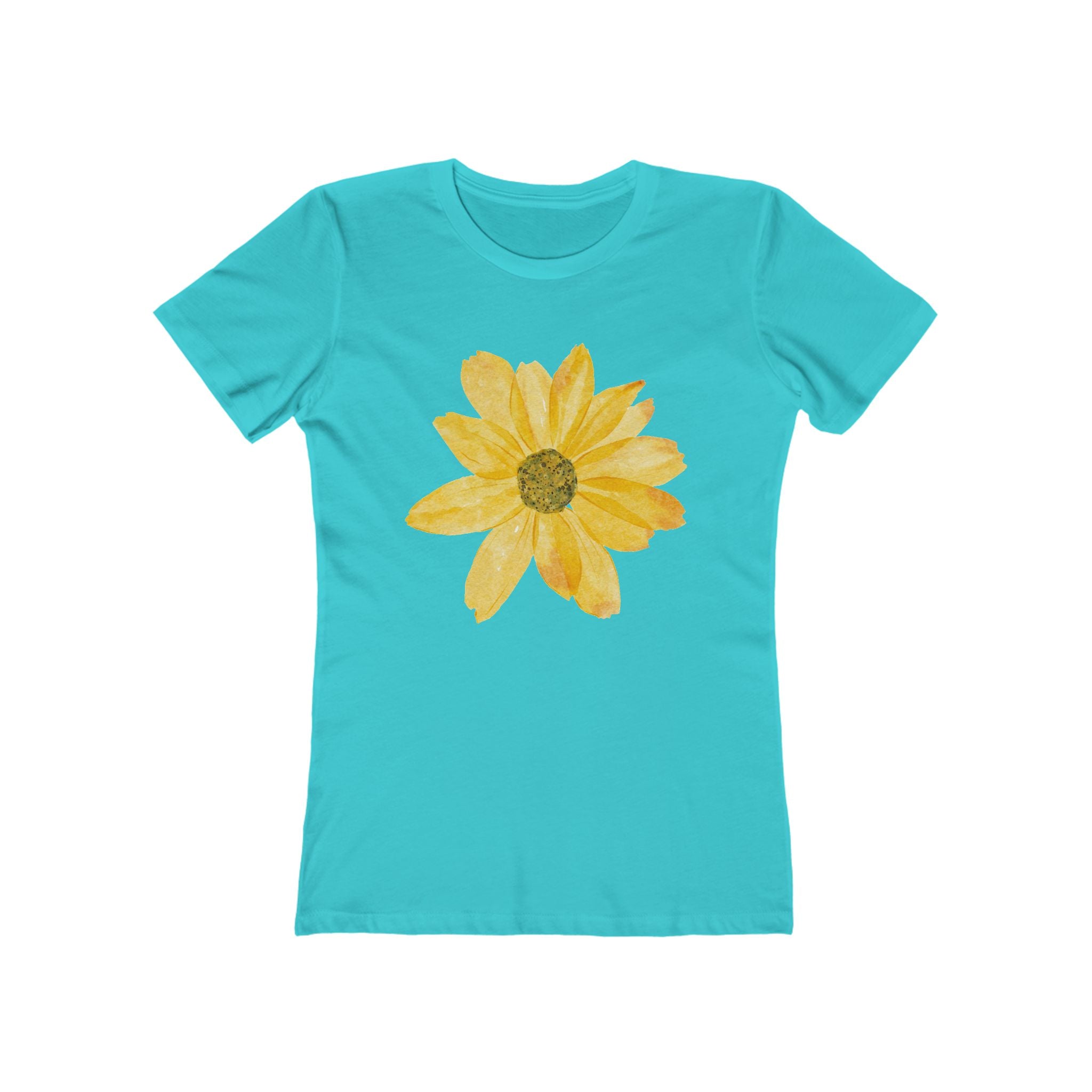 Copy of Flower Women's Tshirt, Floral Graphic Tee, Casual Top for Her, Spring Blossom Shirt, Botanical Print Blouse