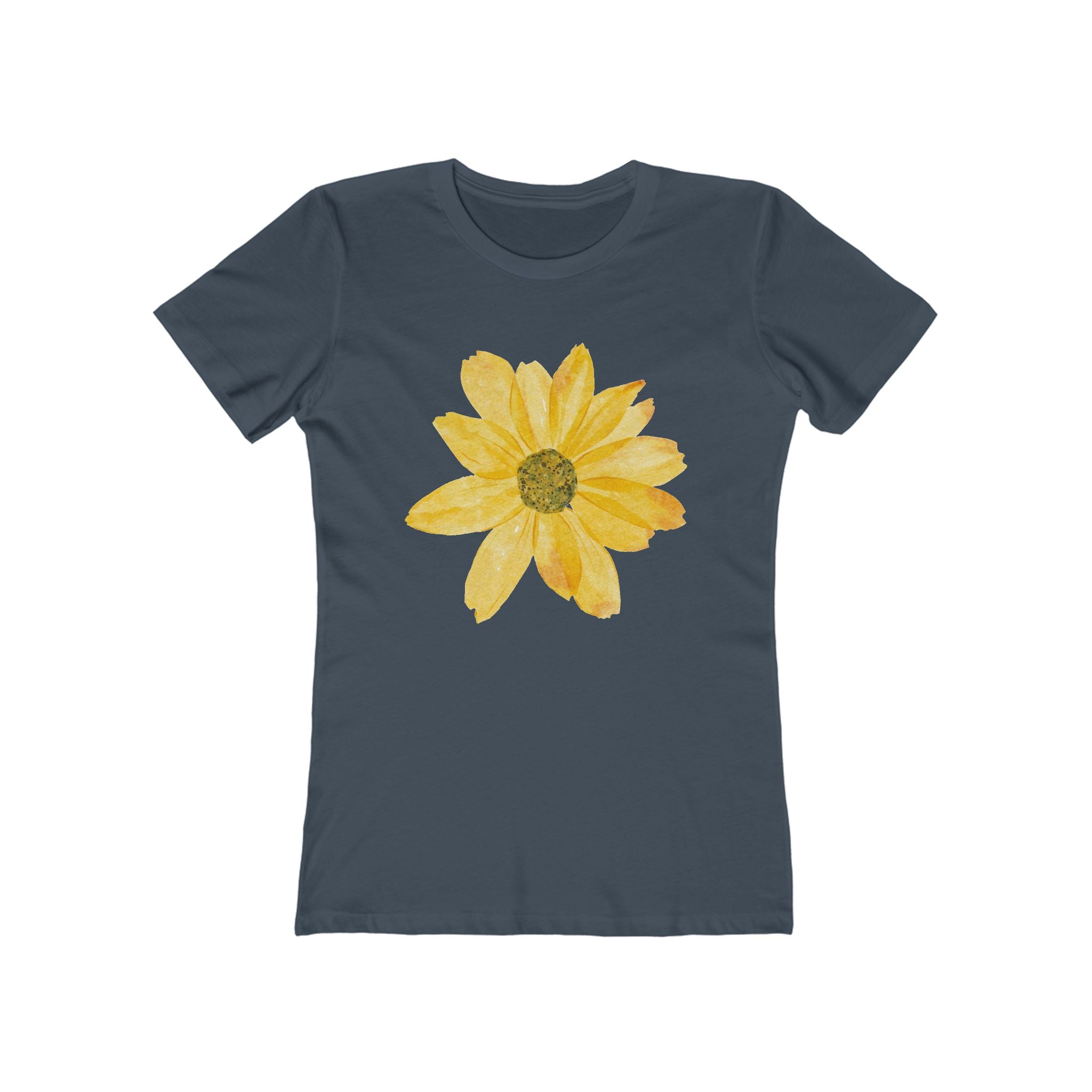 Copy of Flower Women's Tshirt, Floral Graphic Tee, Casual Top for Her, Spring Blossom Shirt, Botanical Print Blouse