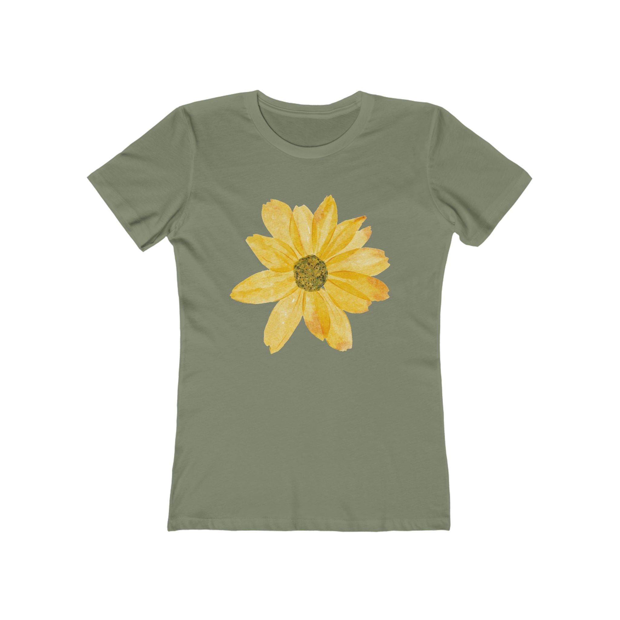 Copy of Flower Women's Tshirt, Floral Graphic Tee, Casual Top for Her, Spring Blossom Shirt, Botanical Print Blouse