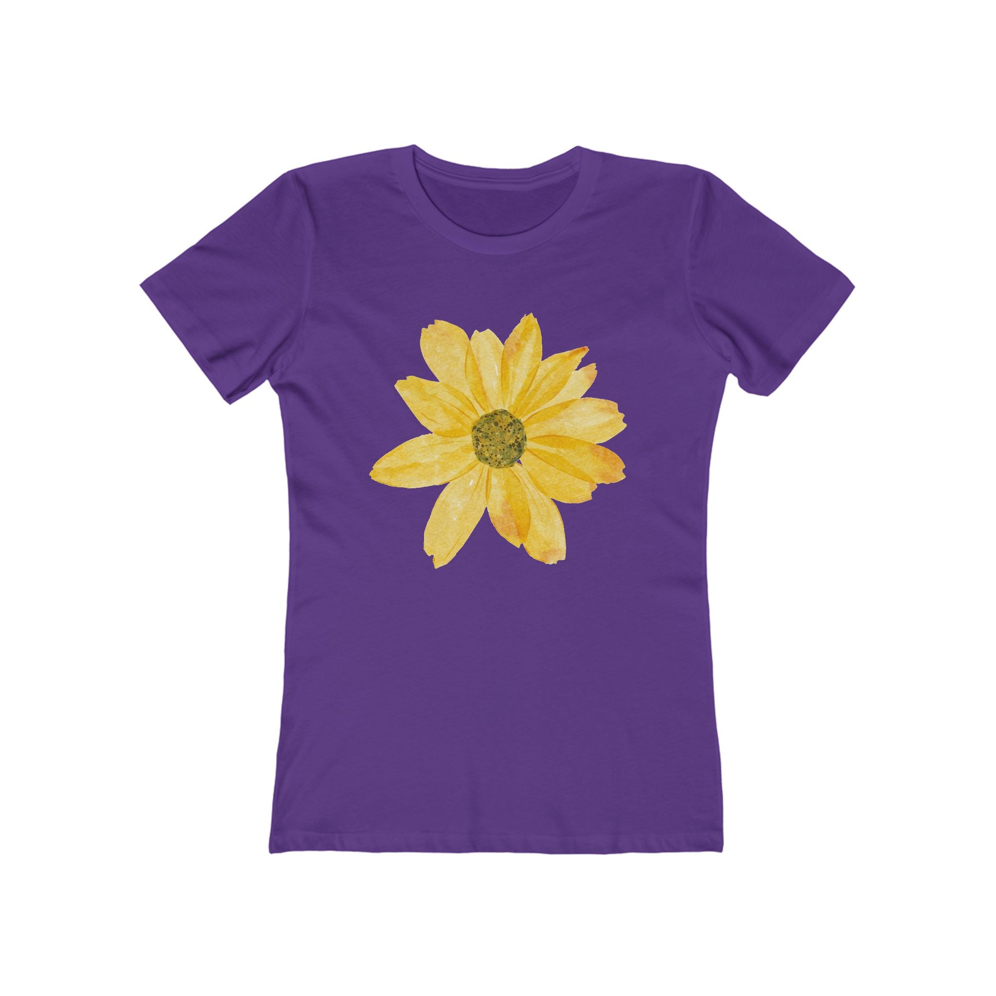 Copy of Flower Women's Tshirt, Floral Graphic Tee, Casual Top for Her, Spring Blossom Shirt, Botanical Print Blouse