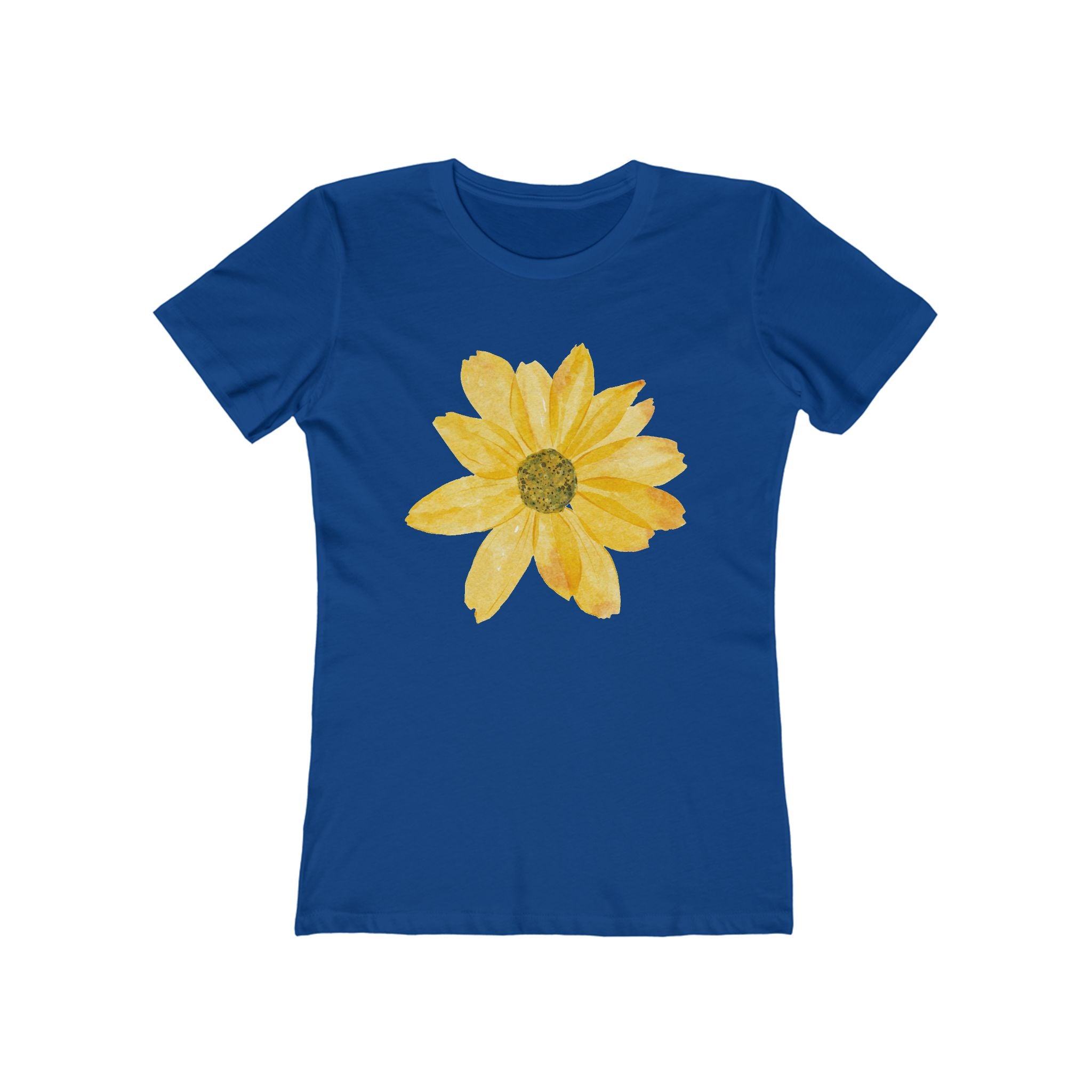 Copy of Flower Women's Tshirt, Floral Graphic Tee, Casual Top for Her, Spring Blossom Shirt, Botanical Print Blouse