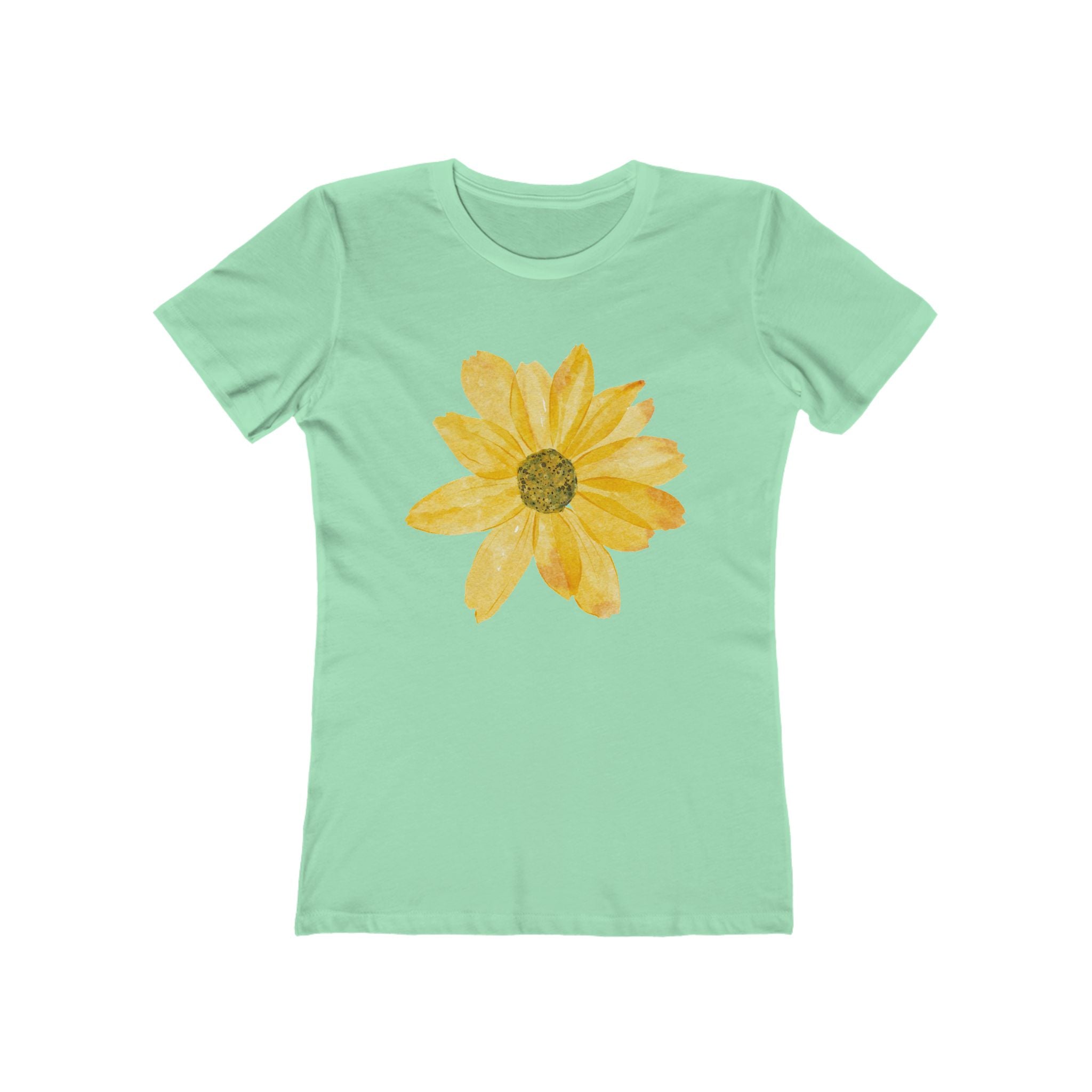 Copy of Flower Women's Tshirt, Floral Graphic Tee, Casual Top for Her, Spring Blossom Shirt, Botanical Print Blouse
