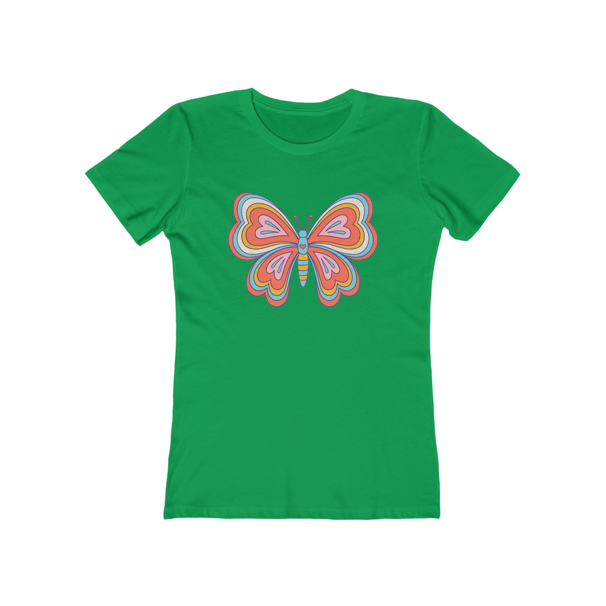 Butterfly Women's Tshirt, Butterfly Graphic Tee, Women's Butterfly Shirt, Butterfly Print Shirt, Boho Butterfly Tee