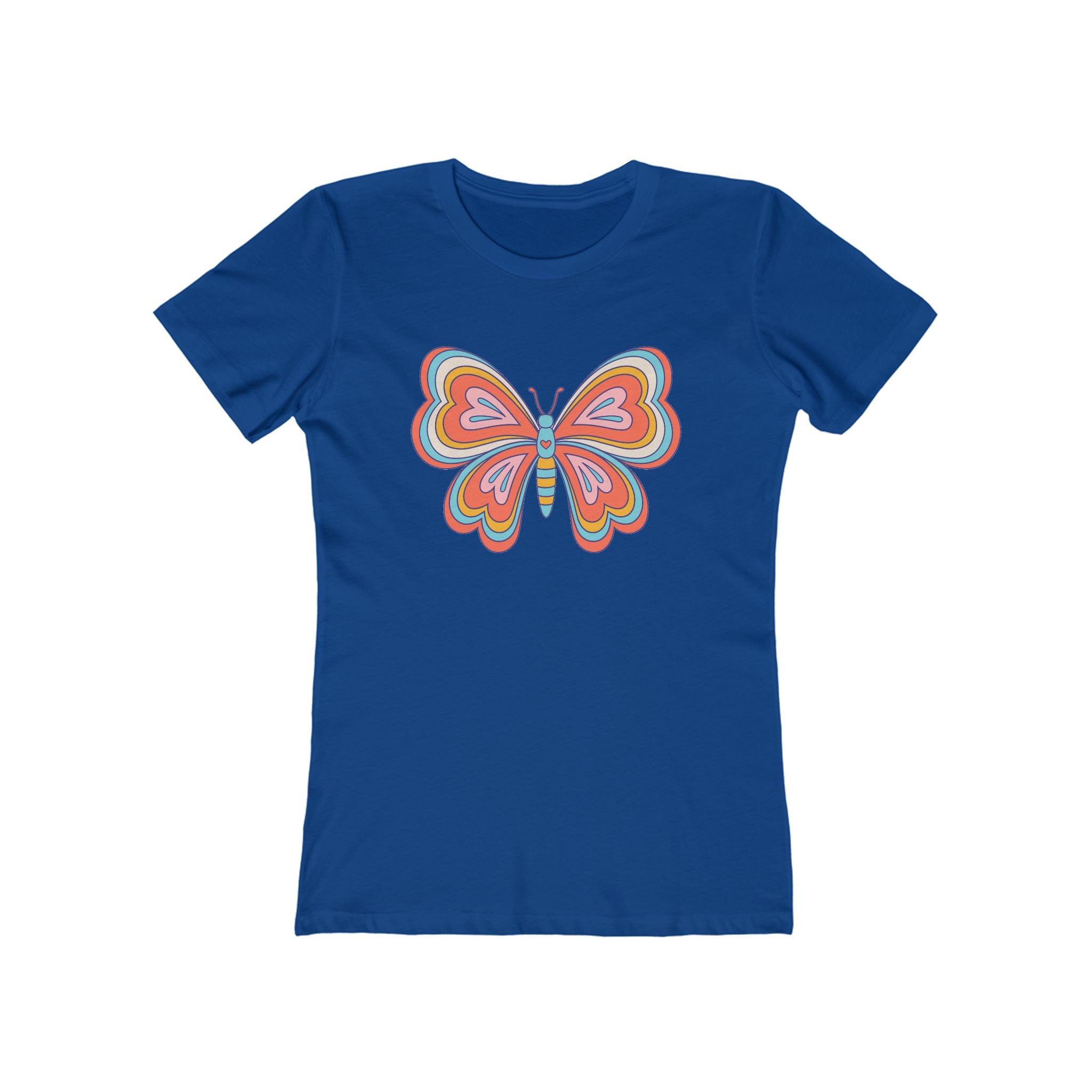 Butterfly Women's Tshirt, Butterfly Graphic Tee, Women's Butterfly Shirt, Butterfly Print Shirt, Boho Butterfly Tee