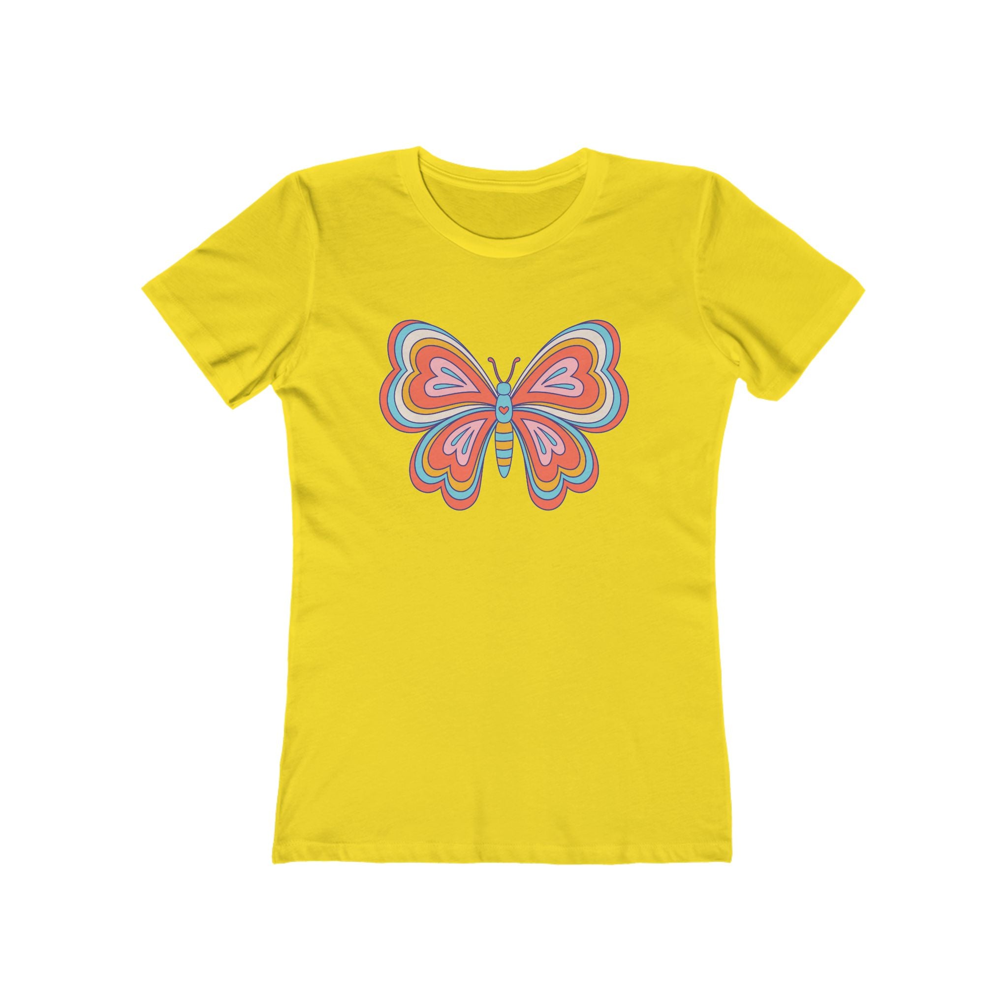 Butterfly Women's Tshirt, Butterfly Graphic Tee, Women's Butterfly Shirt, Butterfly Print Shirt, Boho Butterfly Tee