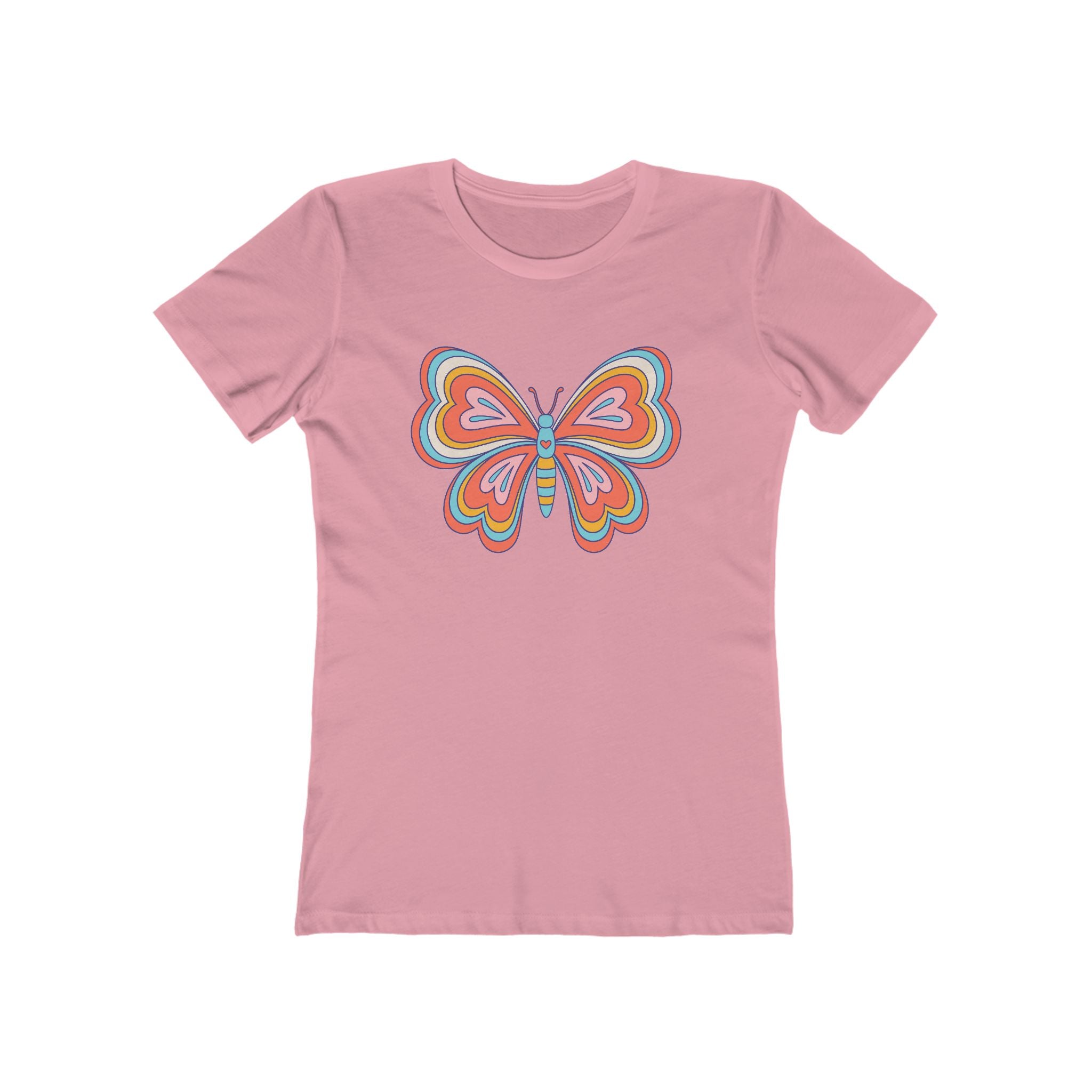 Butterfly Women's Tshirt, Butterfly Graphic Tee, Women's Butterfly Shirt, Butterfly Print Shirt, Boho Butterfly Tee